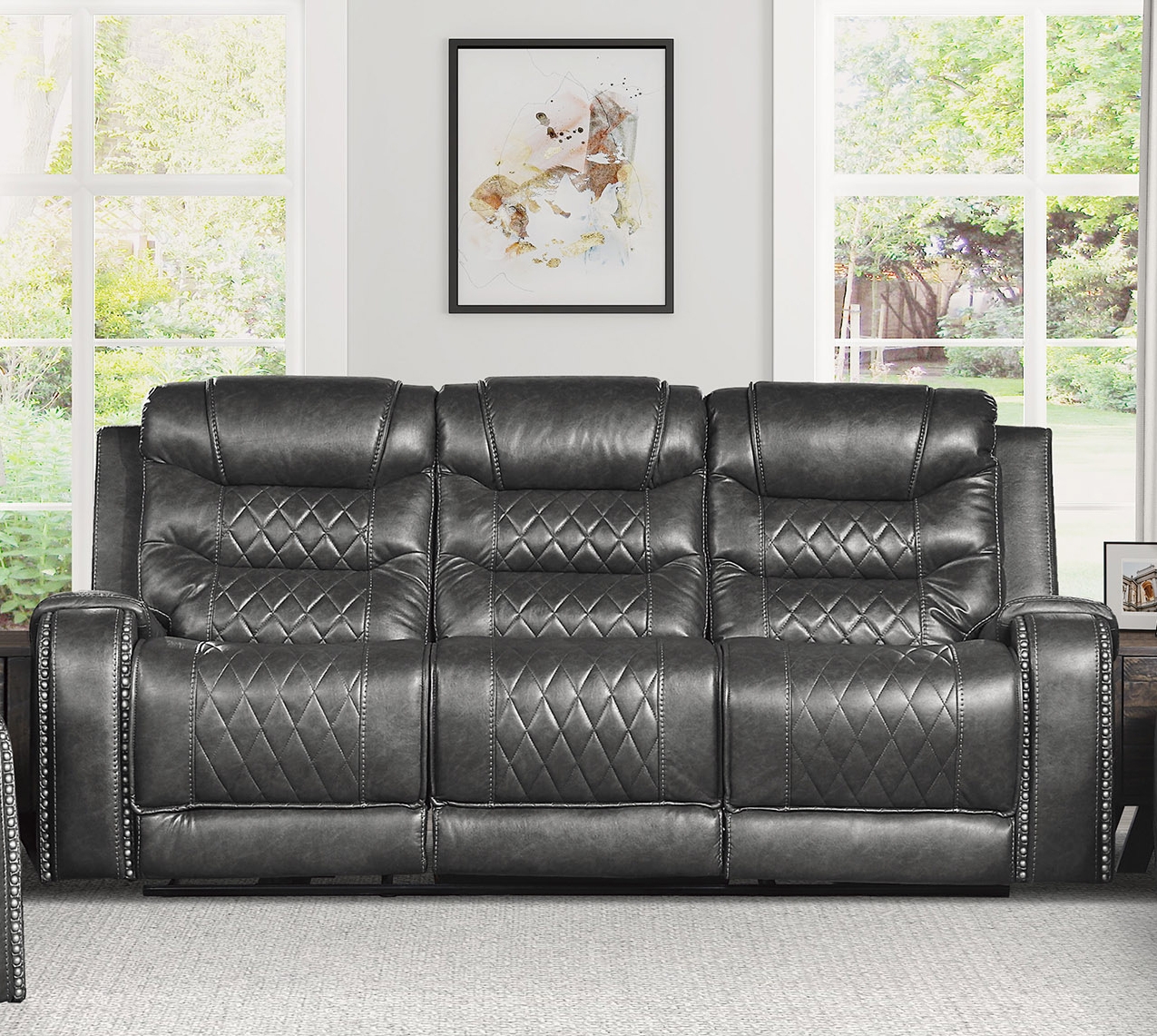 Putnam Manual Double Reclining Sofa