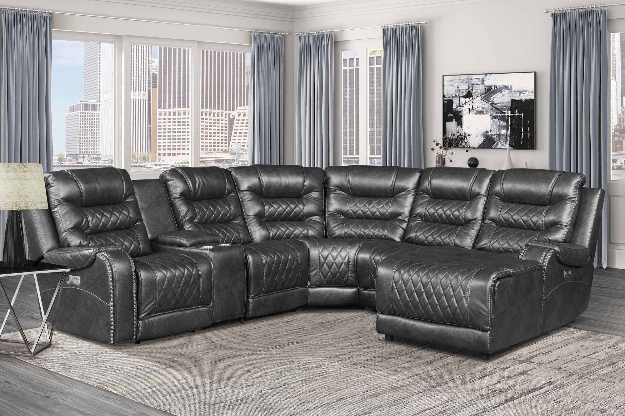 Putnam Modular Power Reclining Sectional