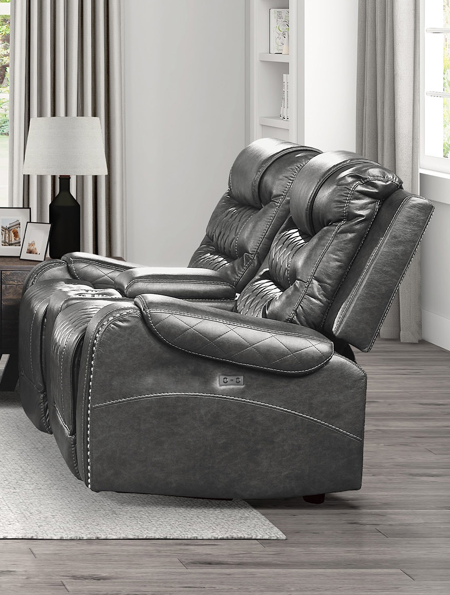 Putnam Power Double Reclining Loveseat