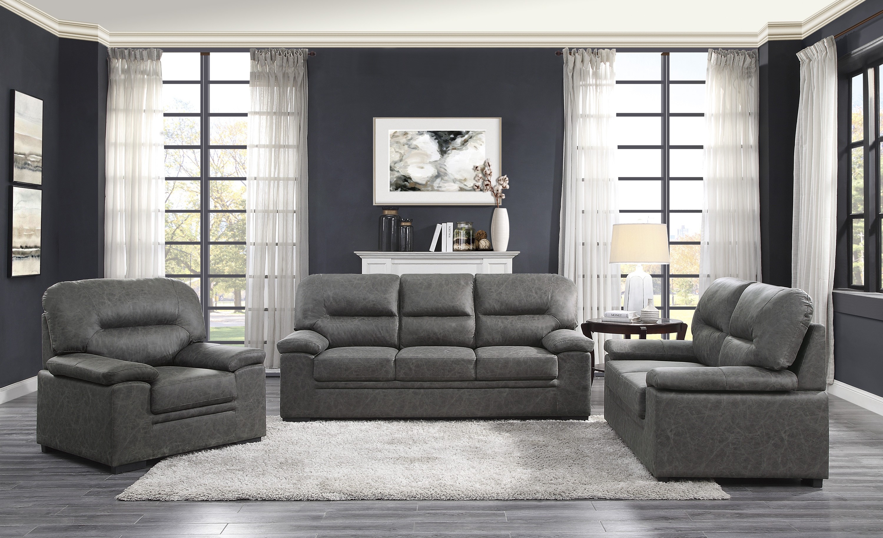 Michigan Polyester Loveseat