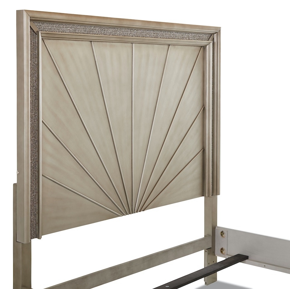Sophia Panel Bed w/Lighting, King Size
