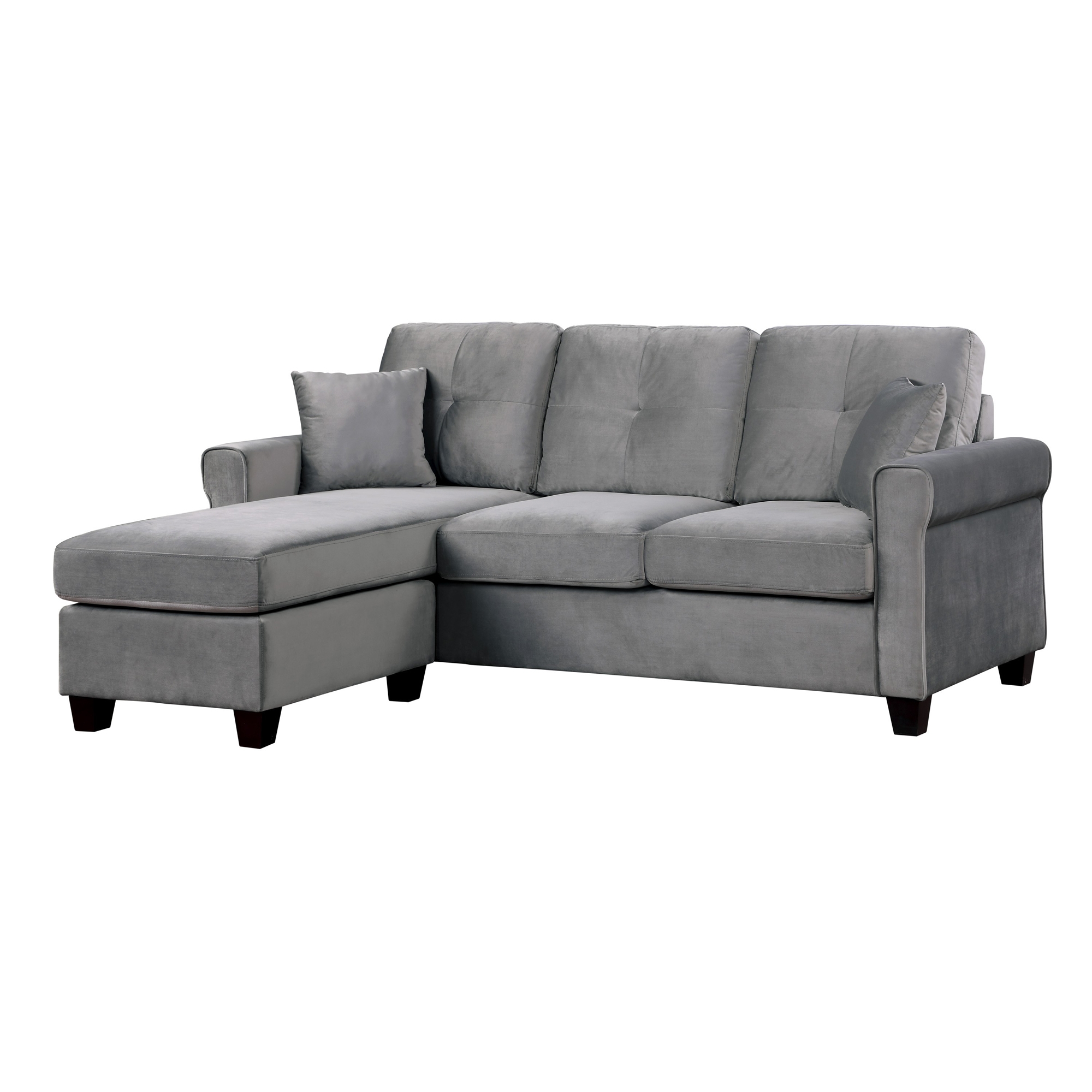 Monty Fabric Reversible Sofa Chaise