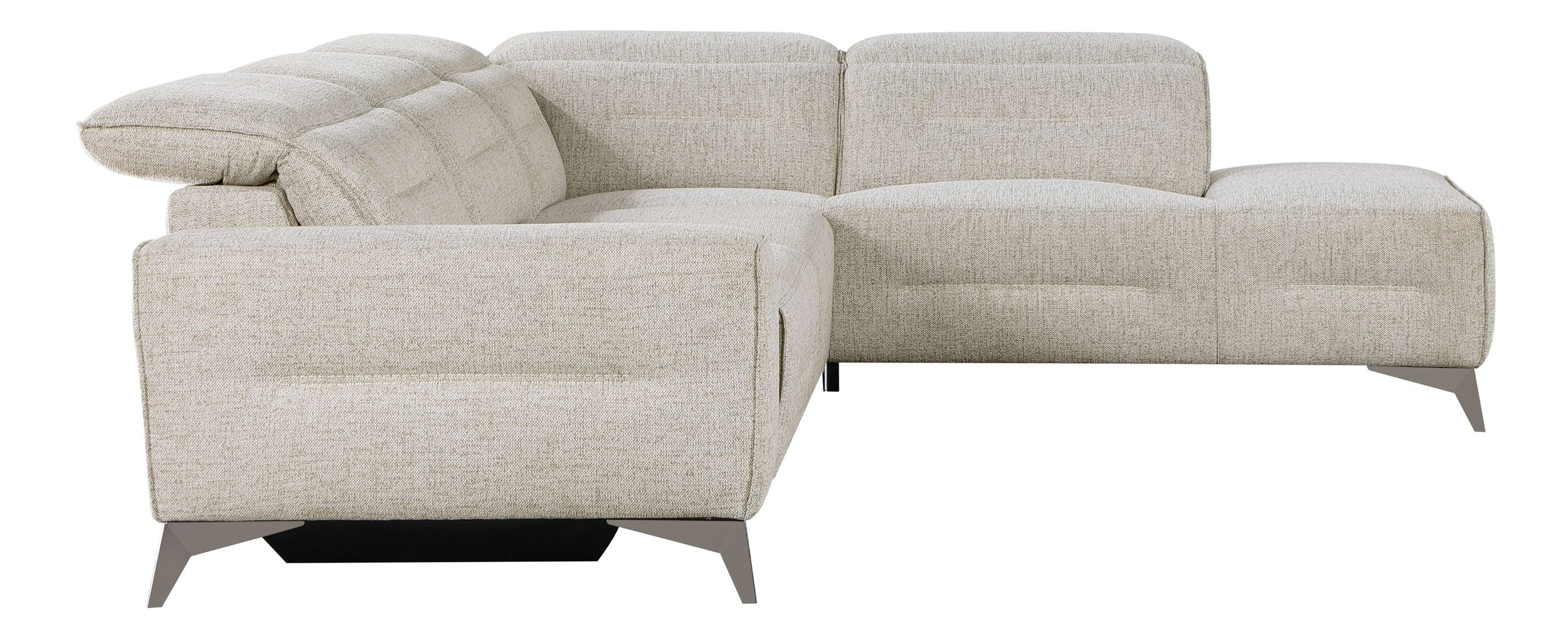 Adahlia Chenille 2-Piece Power Reclining Sectional with Right Chaise