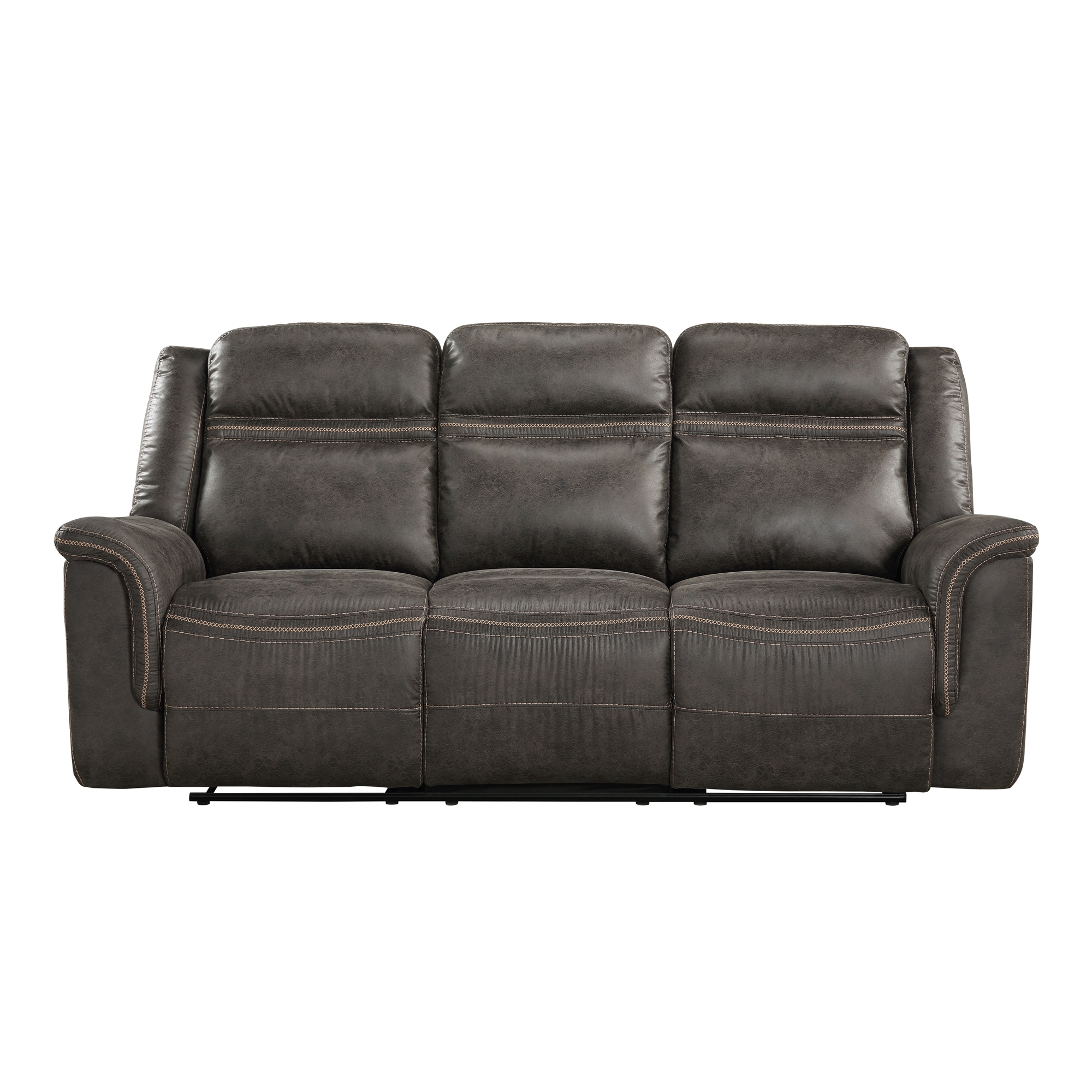 Boise Microfiber Double Reclining Sofa