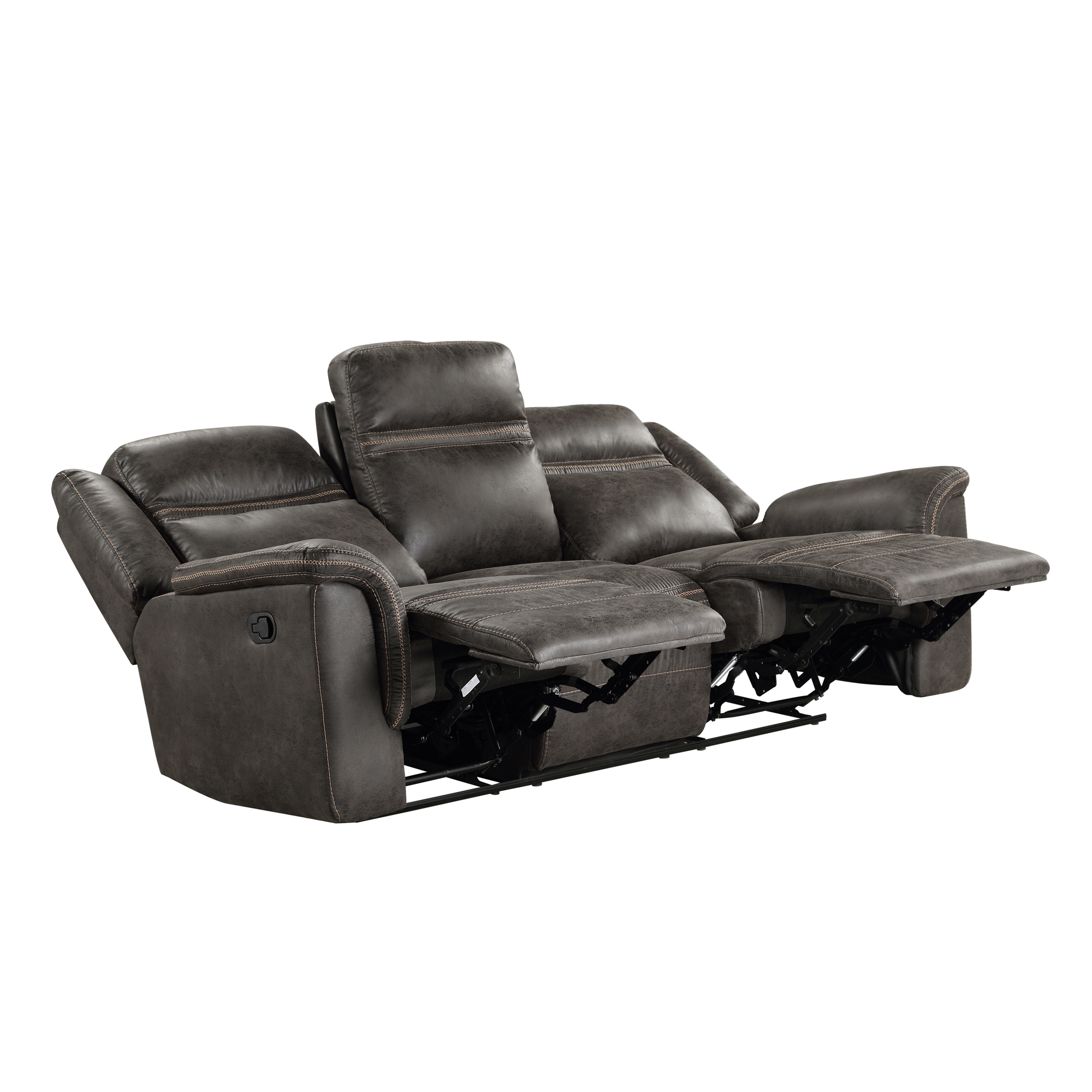 Boise Microfiber Double Reclining Sofa