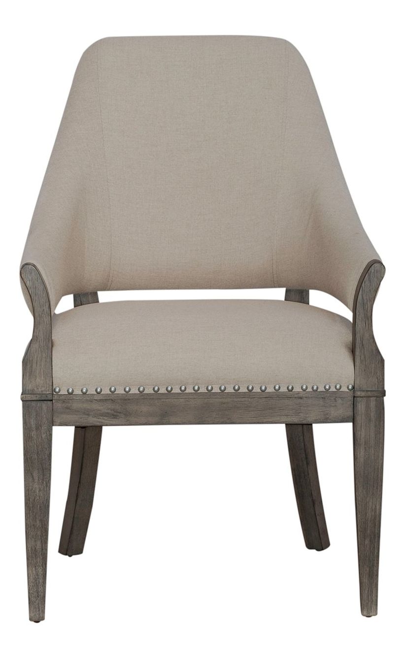 Westfield Fabric/Wood Arm Chair