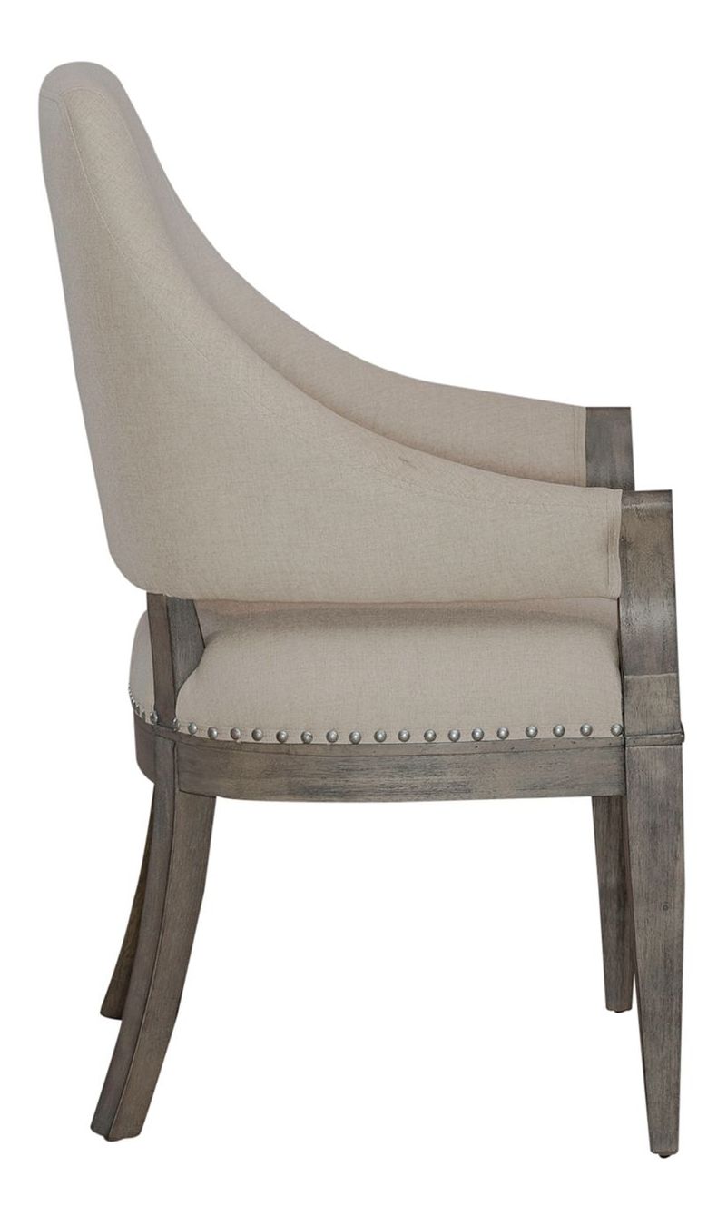 Westfield Fabric/Wood Arm Chair