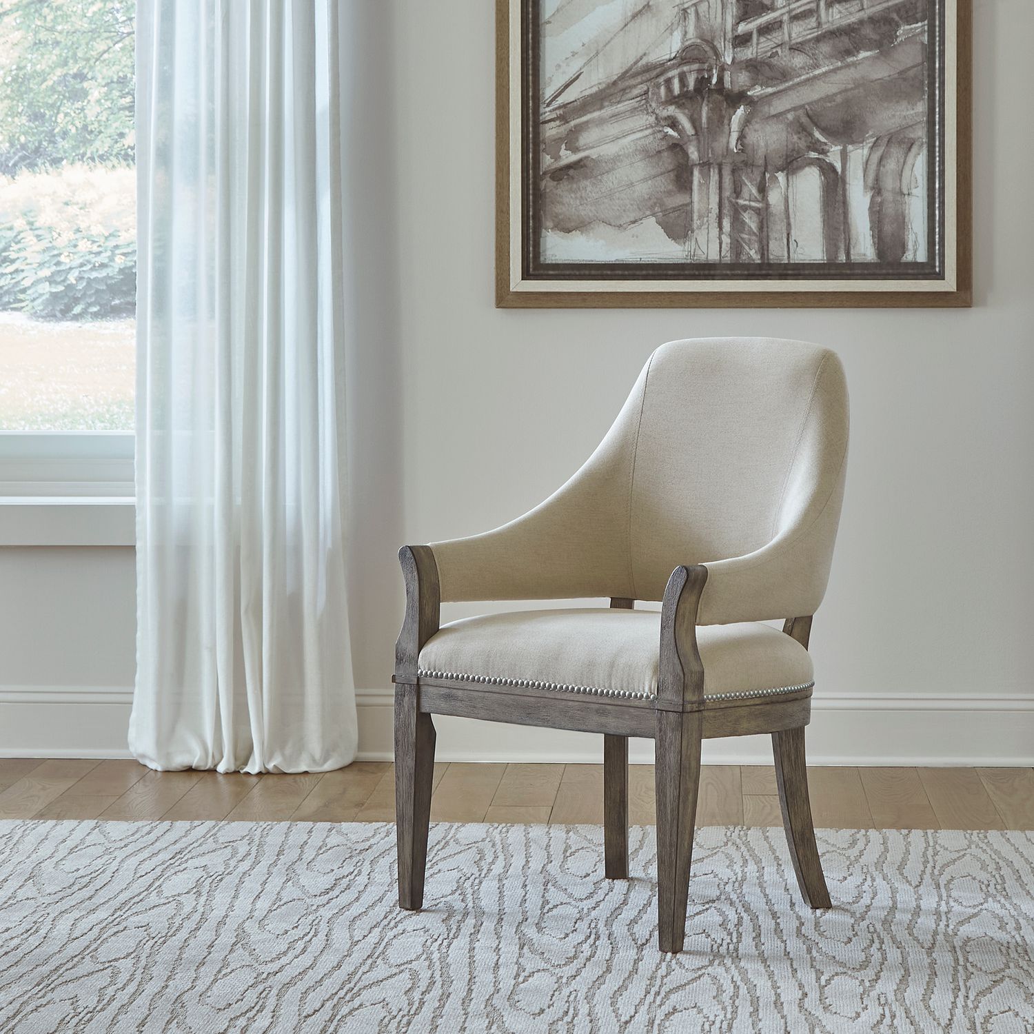 Westfield Round Dining Set | Traditional Wood Pedestal