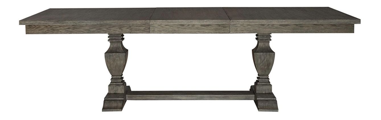Westfield Rectangular Wood Extendable Trestle Dining Table