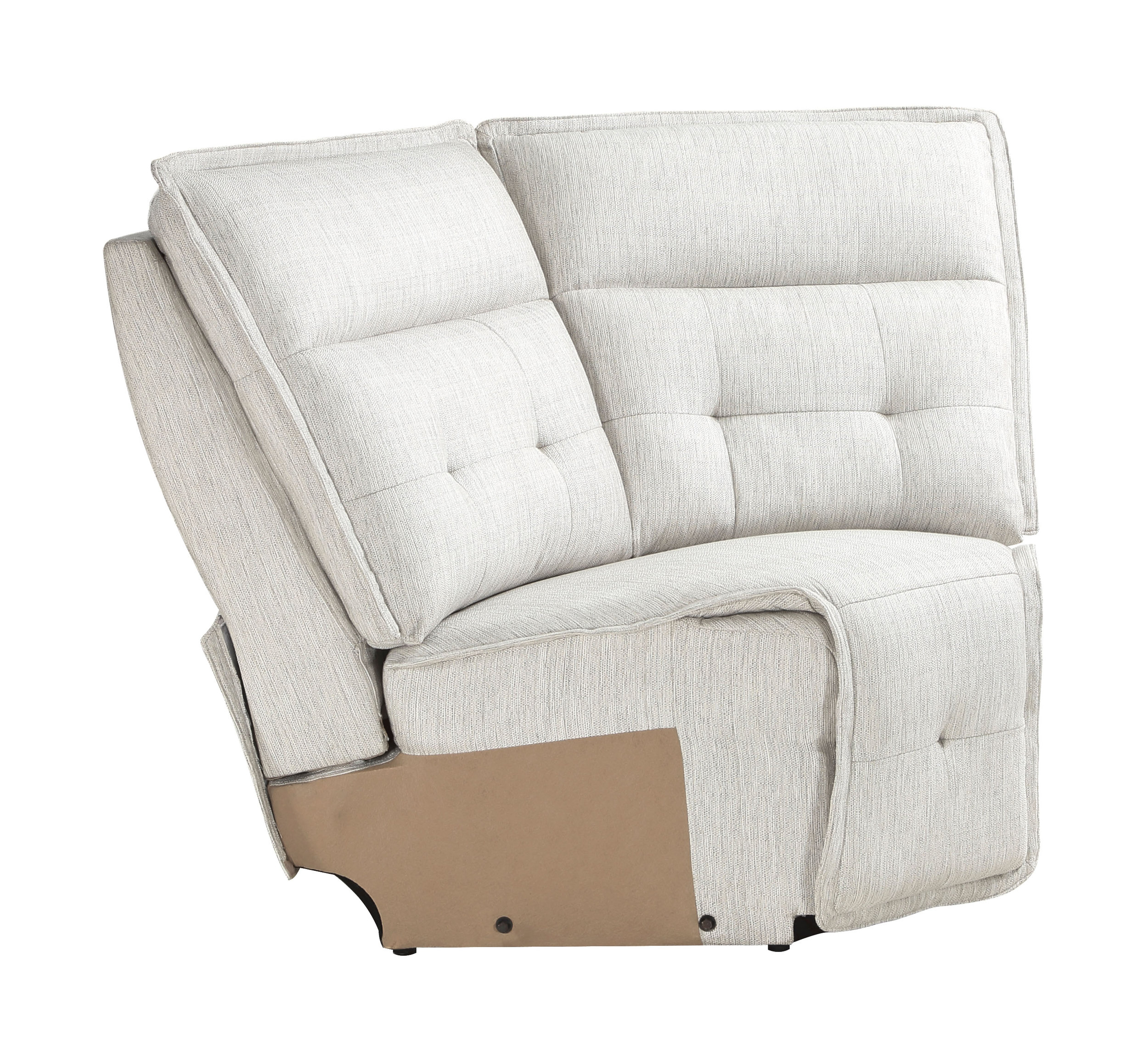 Salida L-Shaped Polyester 7‑Piece Power Reclining Modular Sectional with Power Headrests