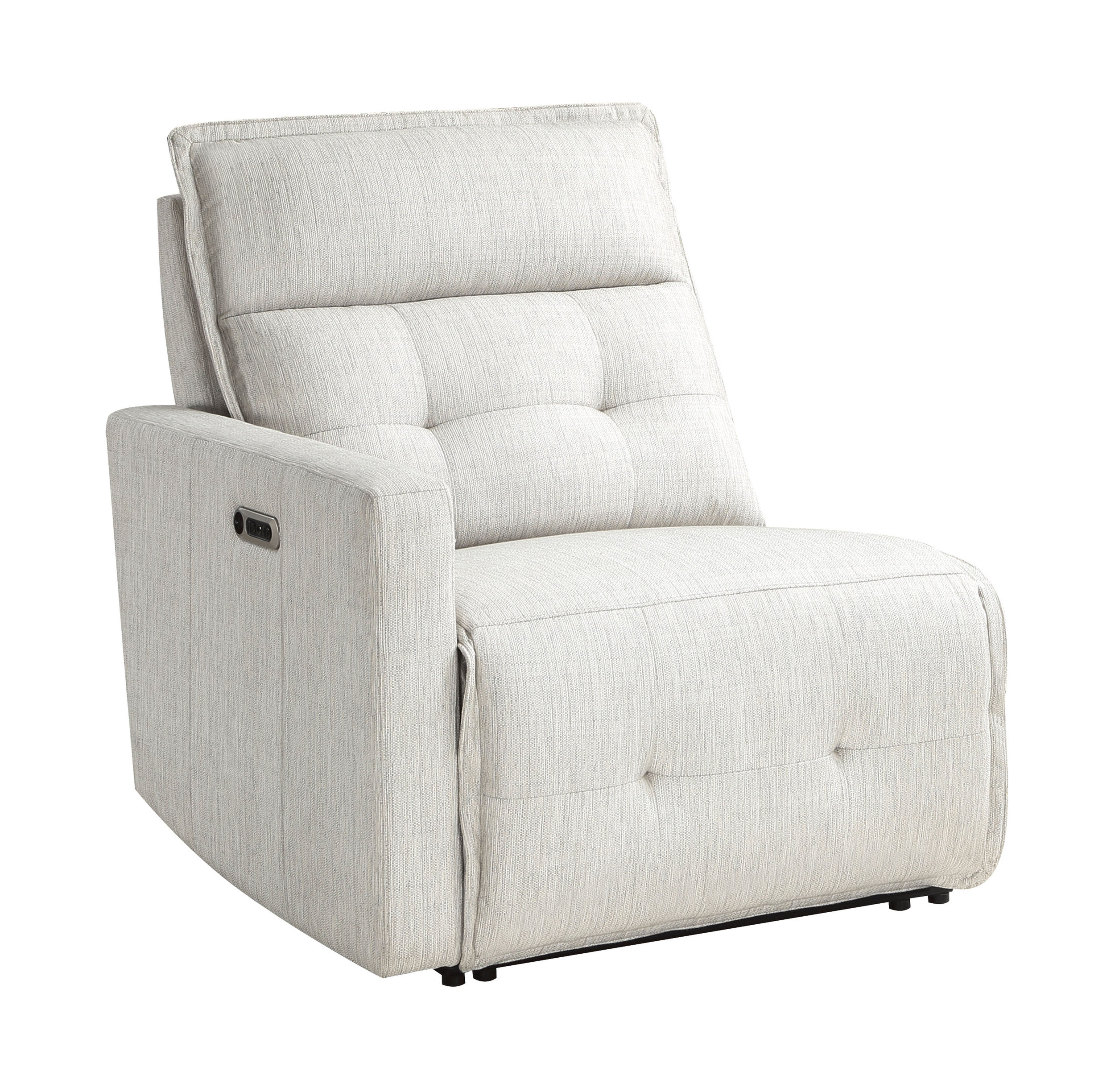 Salida Polyester Power Double Reclining Modular Living Room Set
