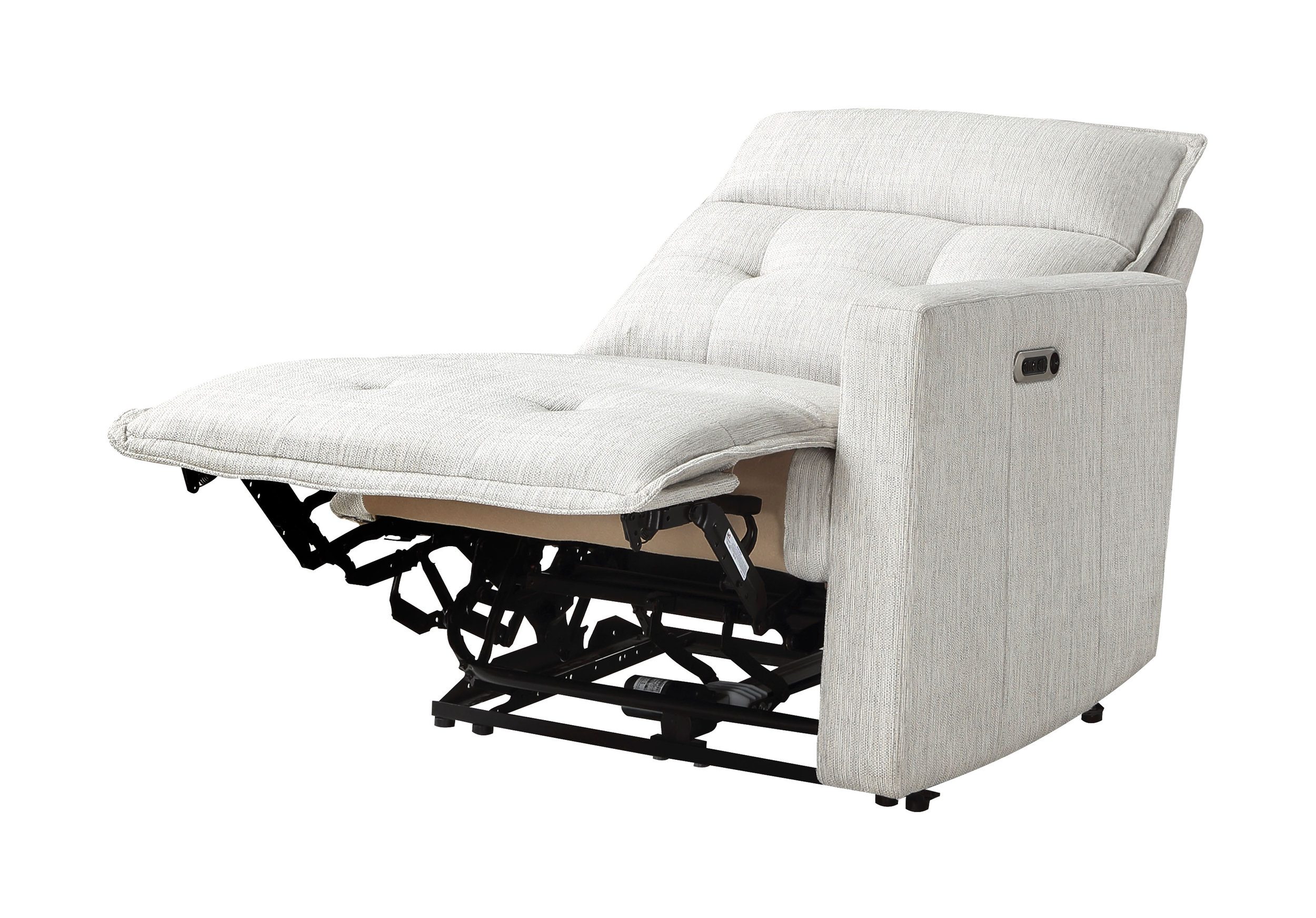 Salida L-Shaped Polyester 7‑Piece Power Reclining Modular Sectional with Power Headrests
