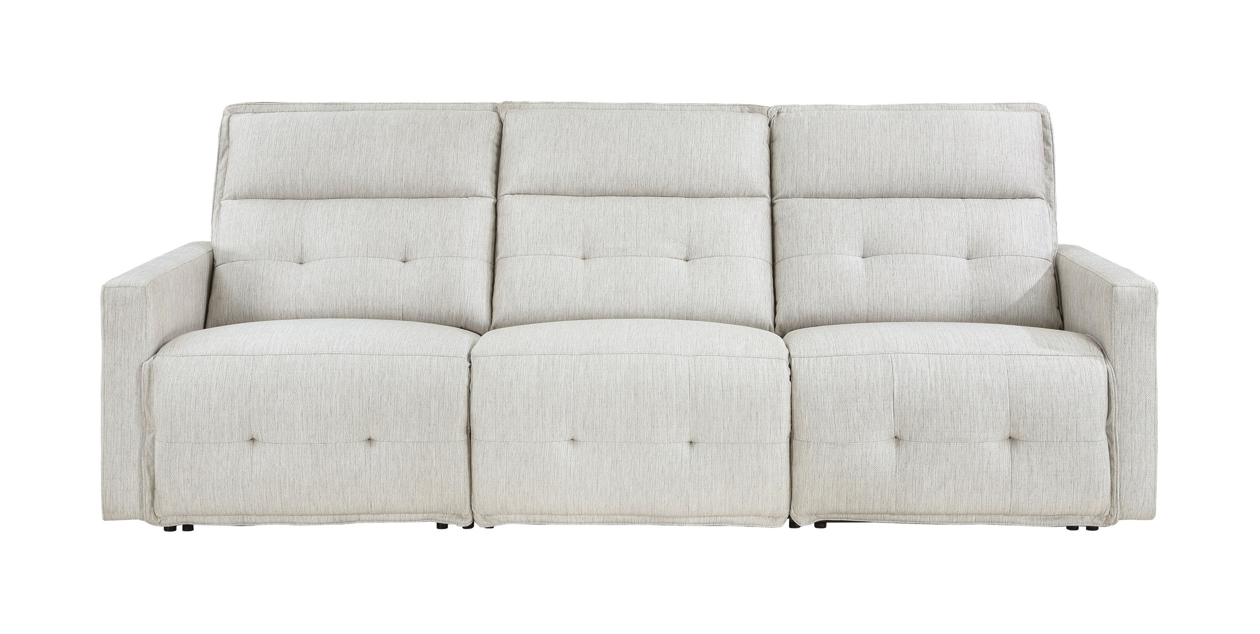 Salida Polyester Power Double Reclining Modular Living Room Set