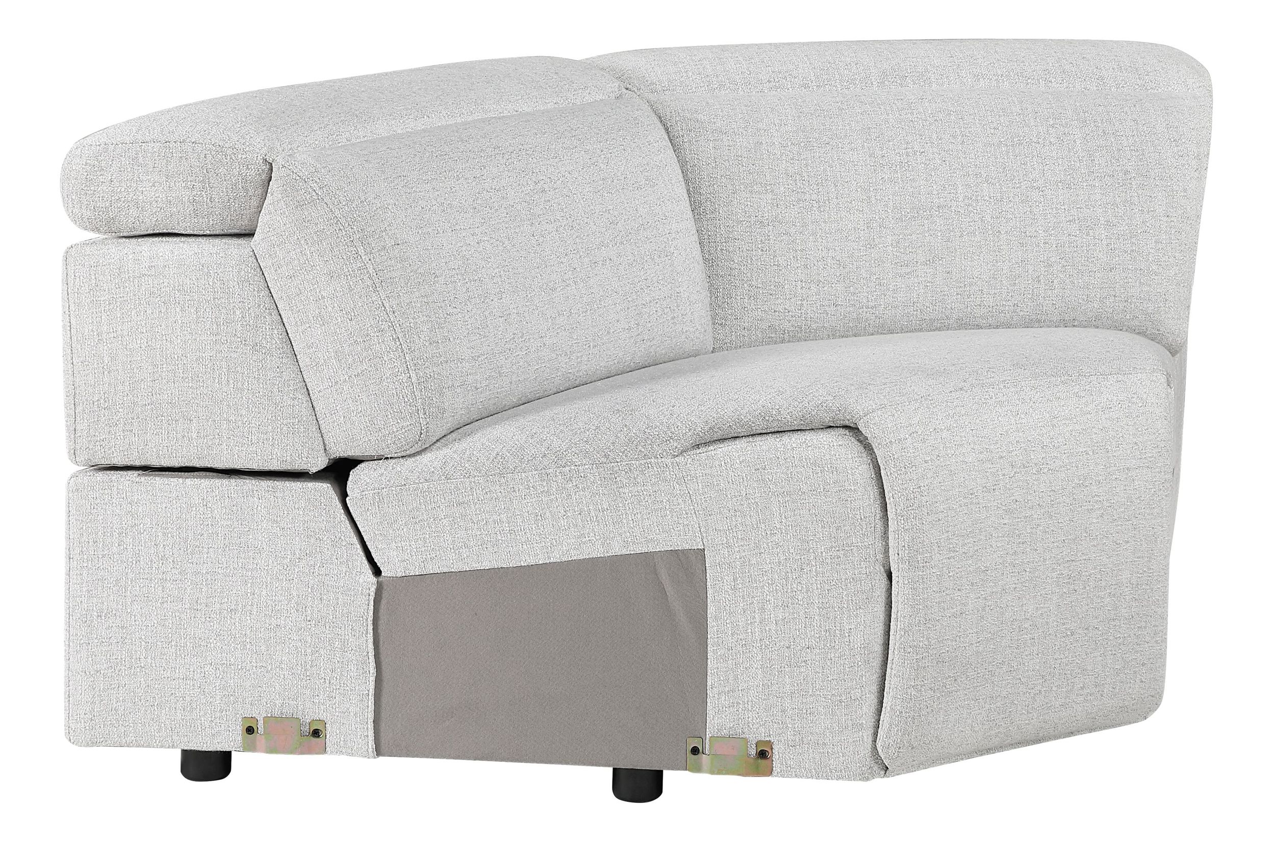 McPherson Chenille Power Double Reclining Modular Living Room Set