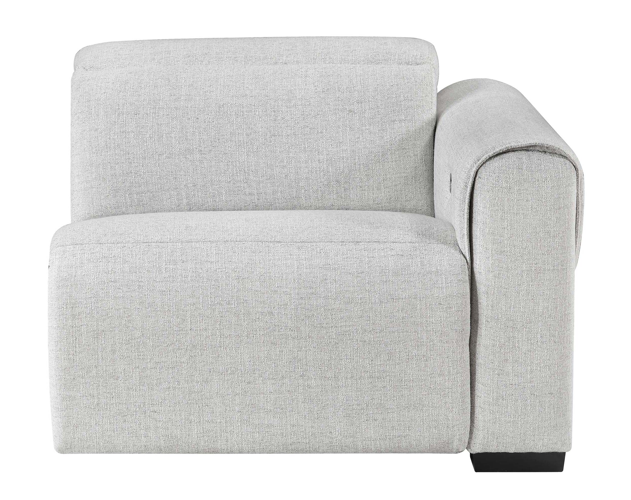 McPherson Chenille Power Double Reclining Modular Living Room Set