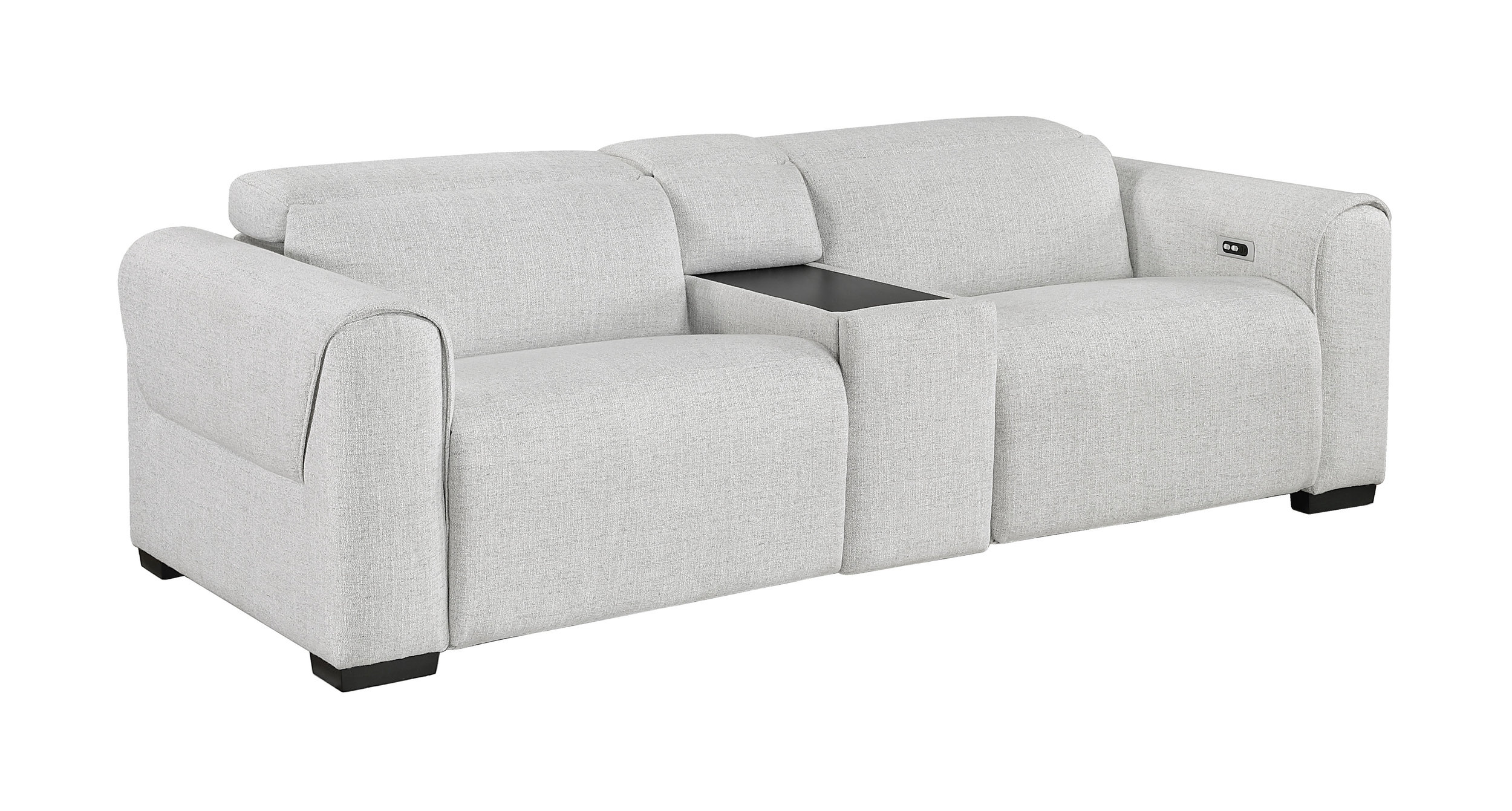 McPherson Chenille Power Double Reclining Modular Living Room Set