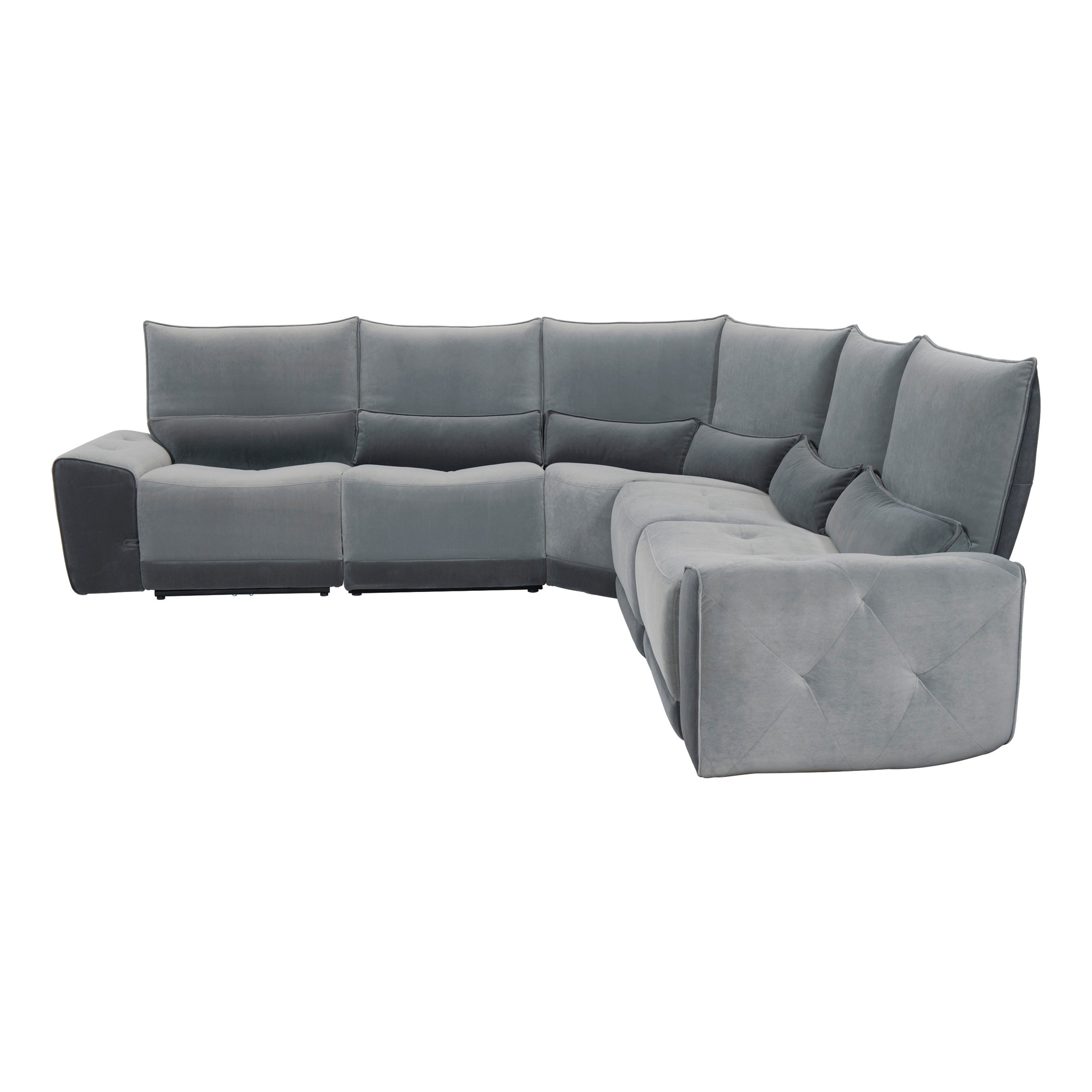 Helix Fabric Power Reclining Sectional