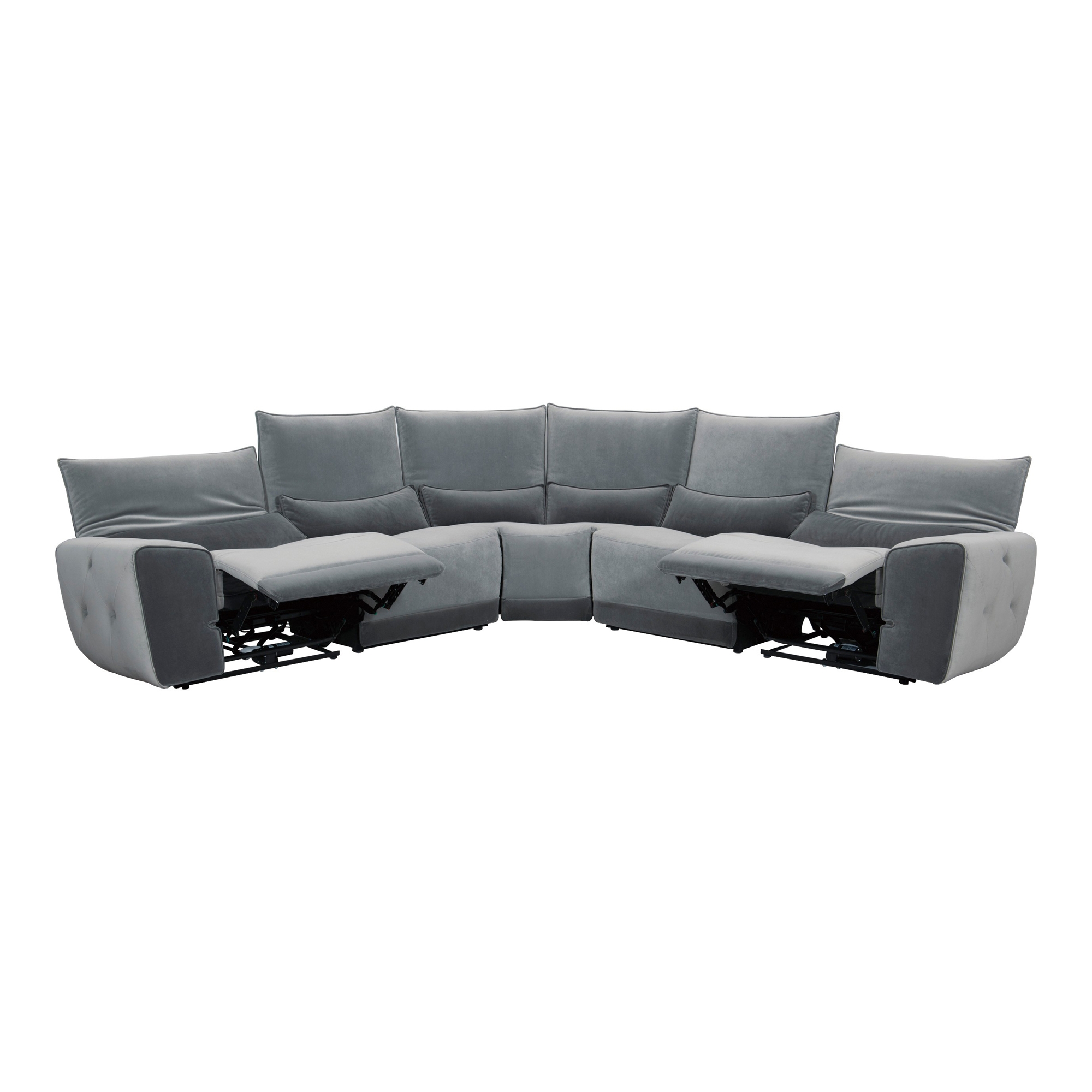 Helix Fabric Power Reclining Sectional