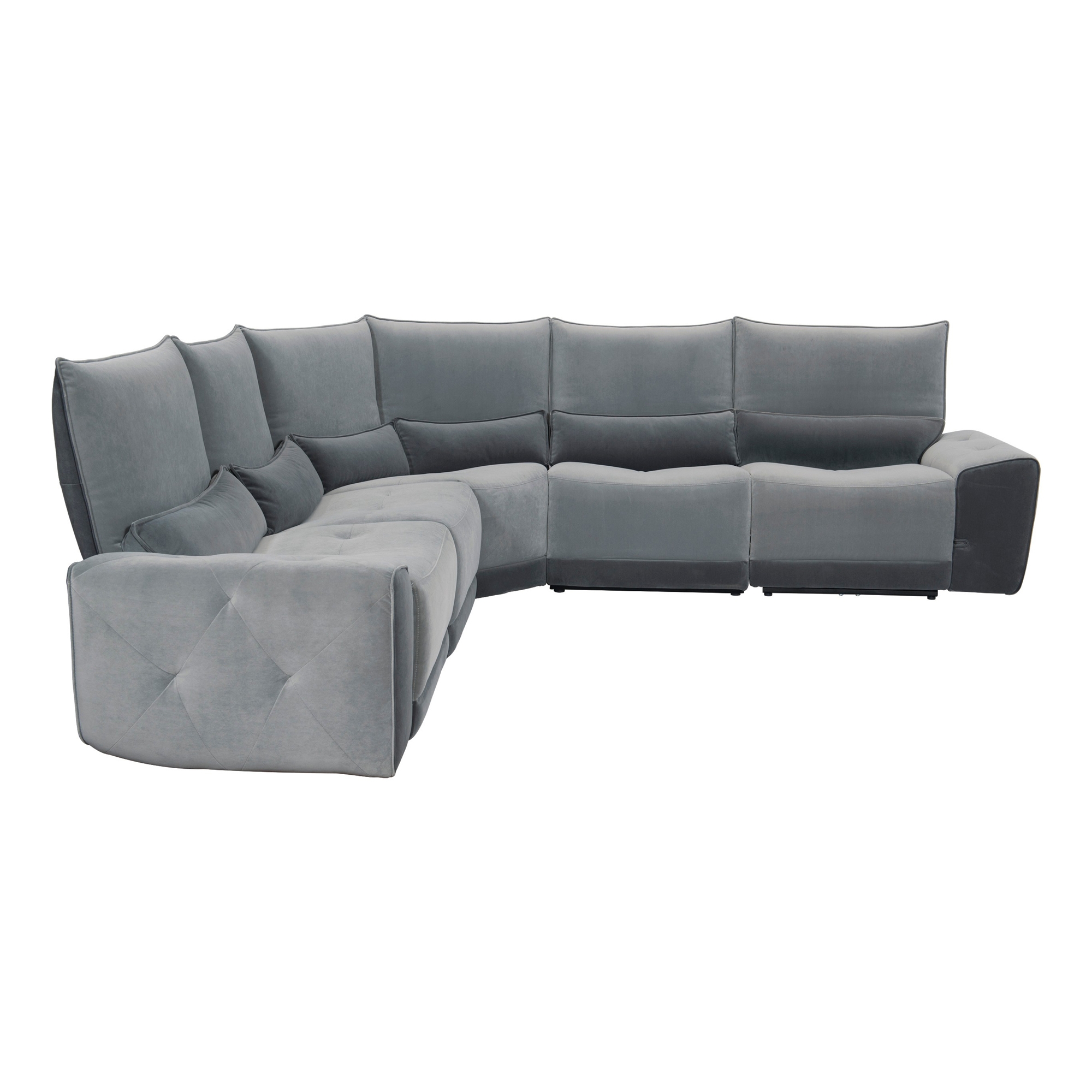 Helix Fabric Power Reclining Sectional