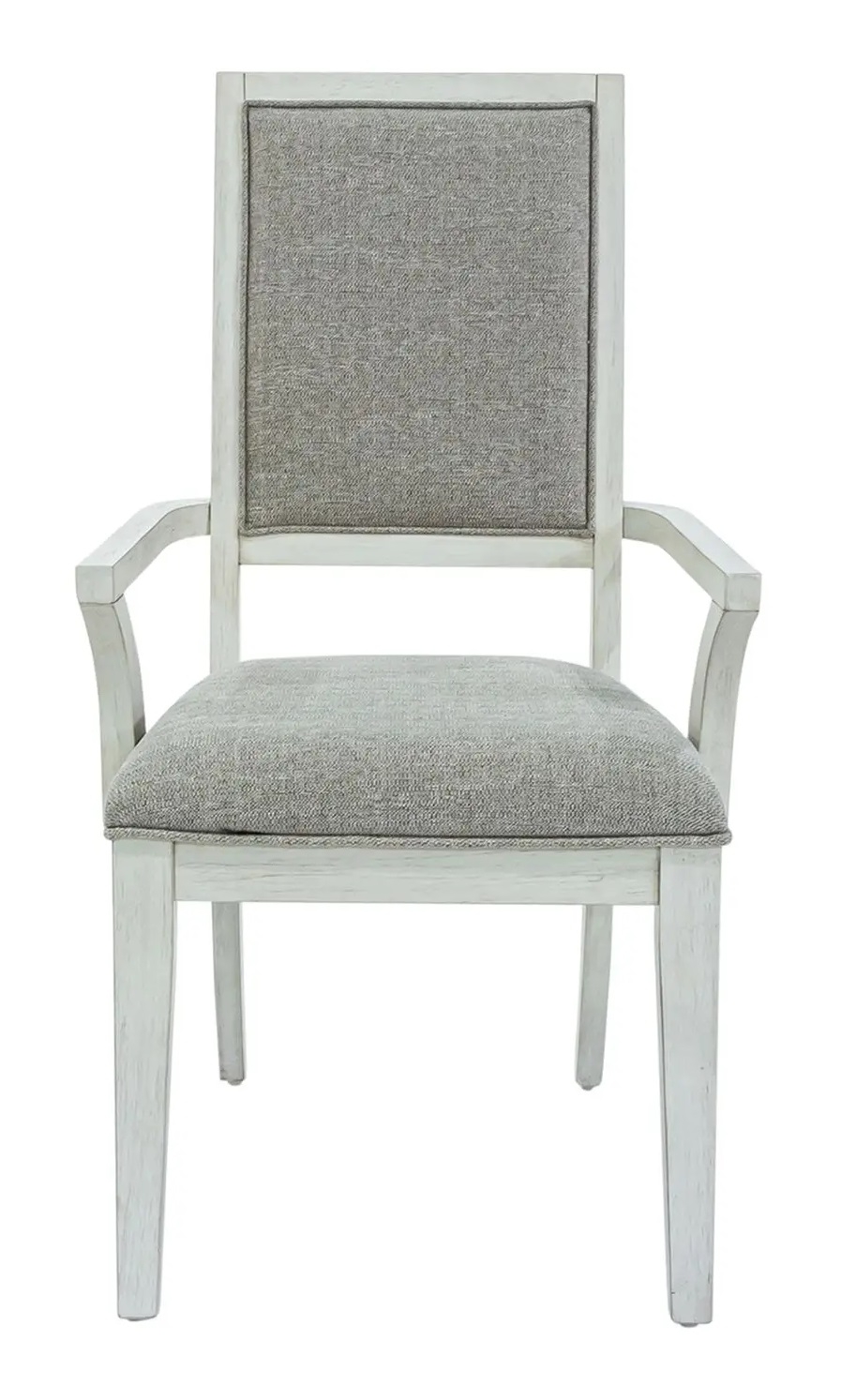 SM Mirage Fabric/Wood Dining Arm Chair