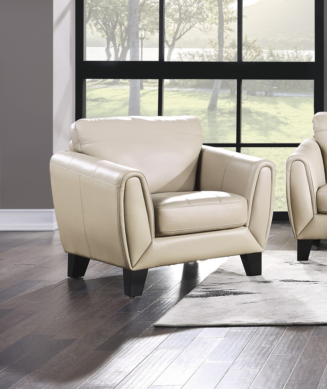 Spivey Leather/Leatherette Chair