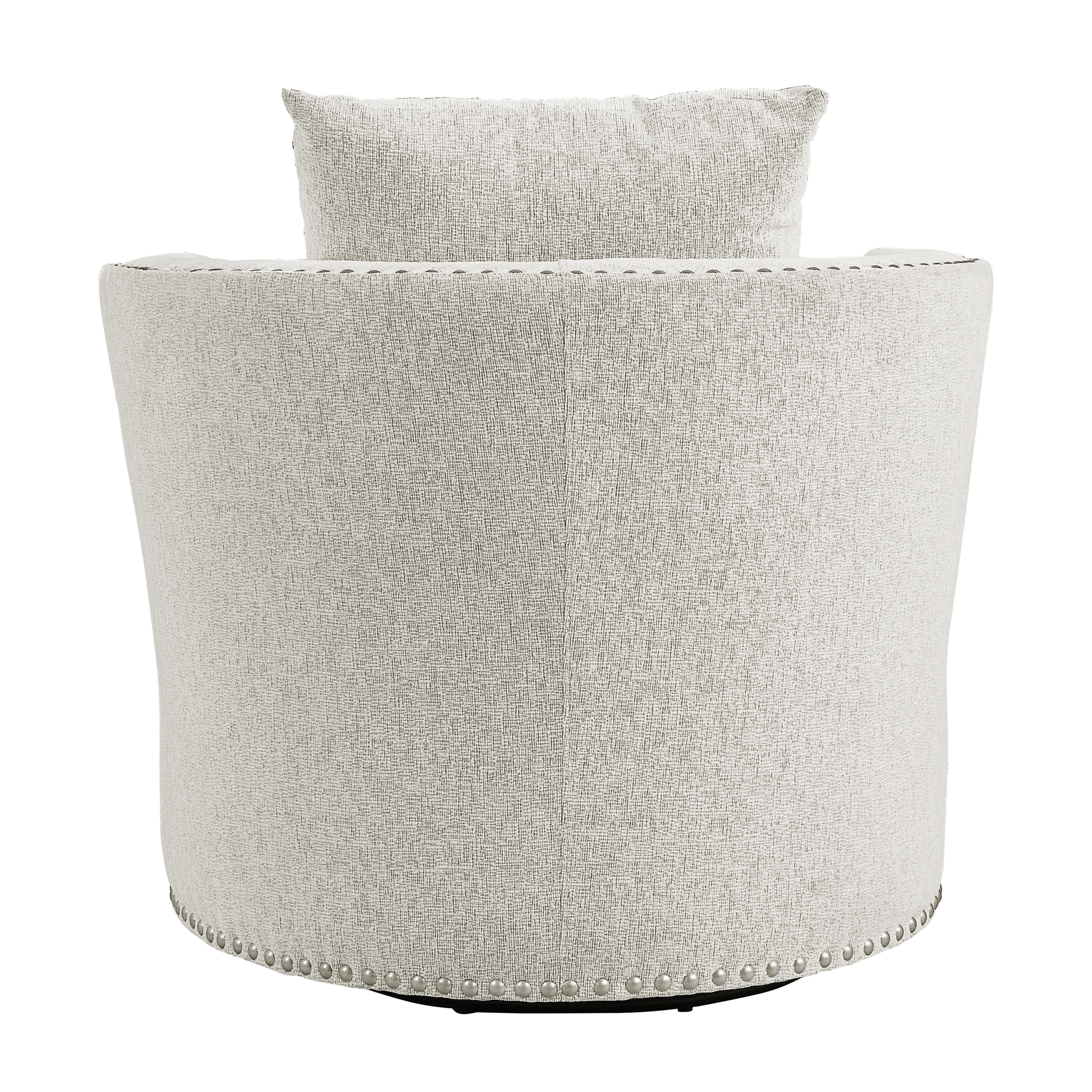 Morelia Chenille Fabric Swivel Chair