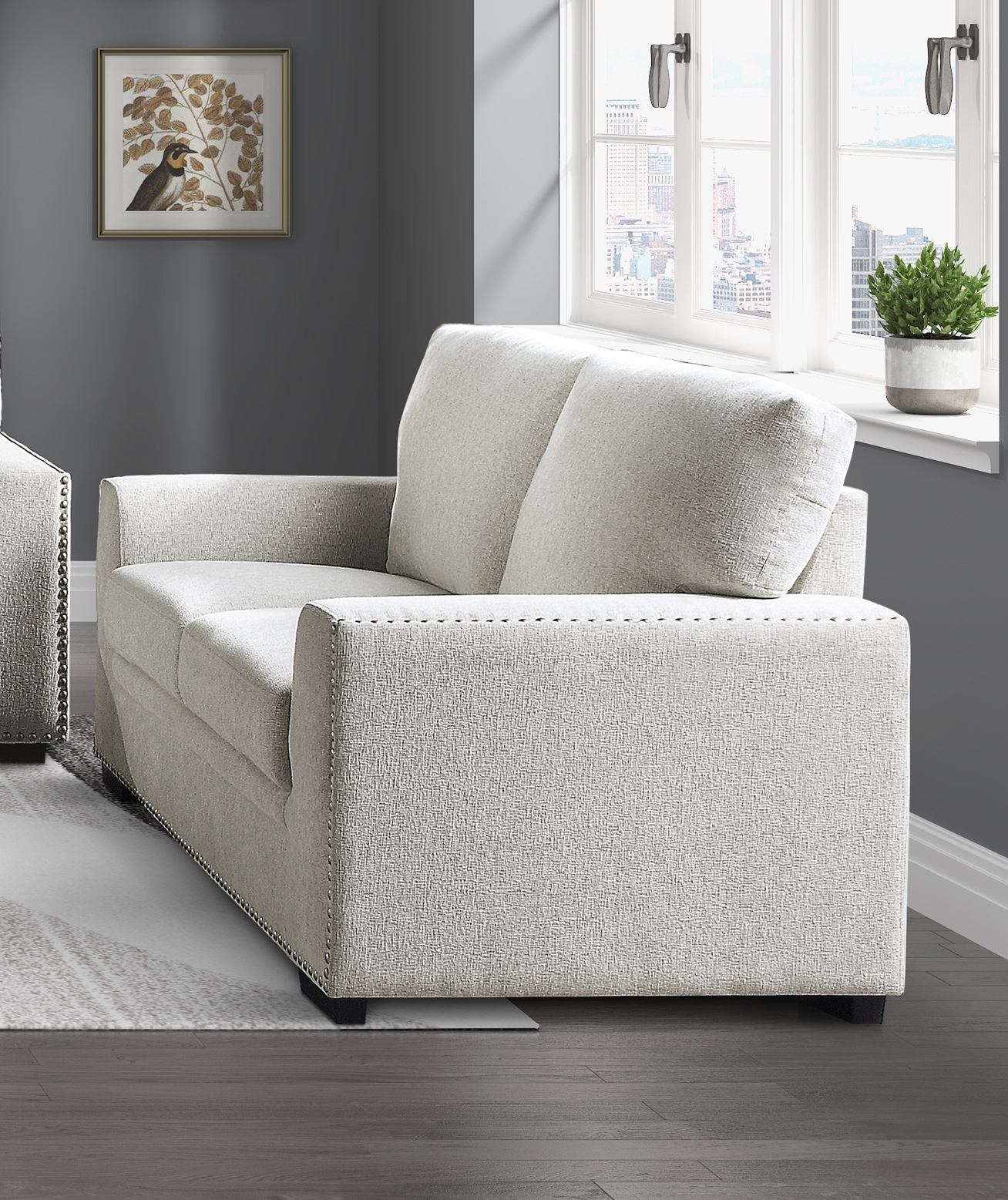 Morelia Fabric Living Room Set