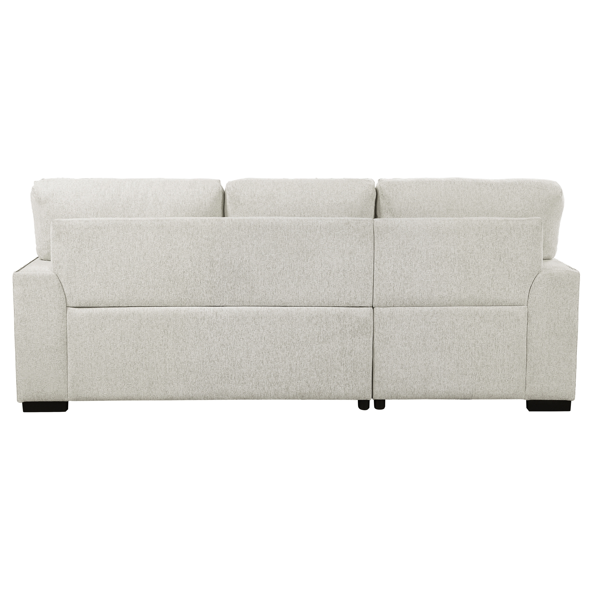 Morelia Fabric Sectional with Pull-out Bed and Hidden Storage, Left Chaise Facing