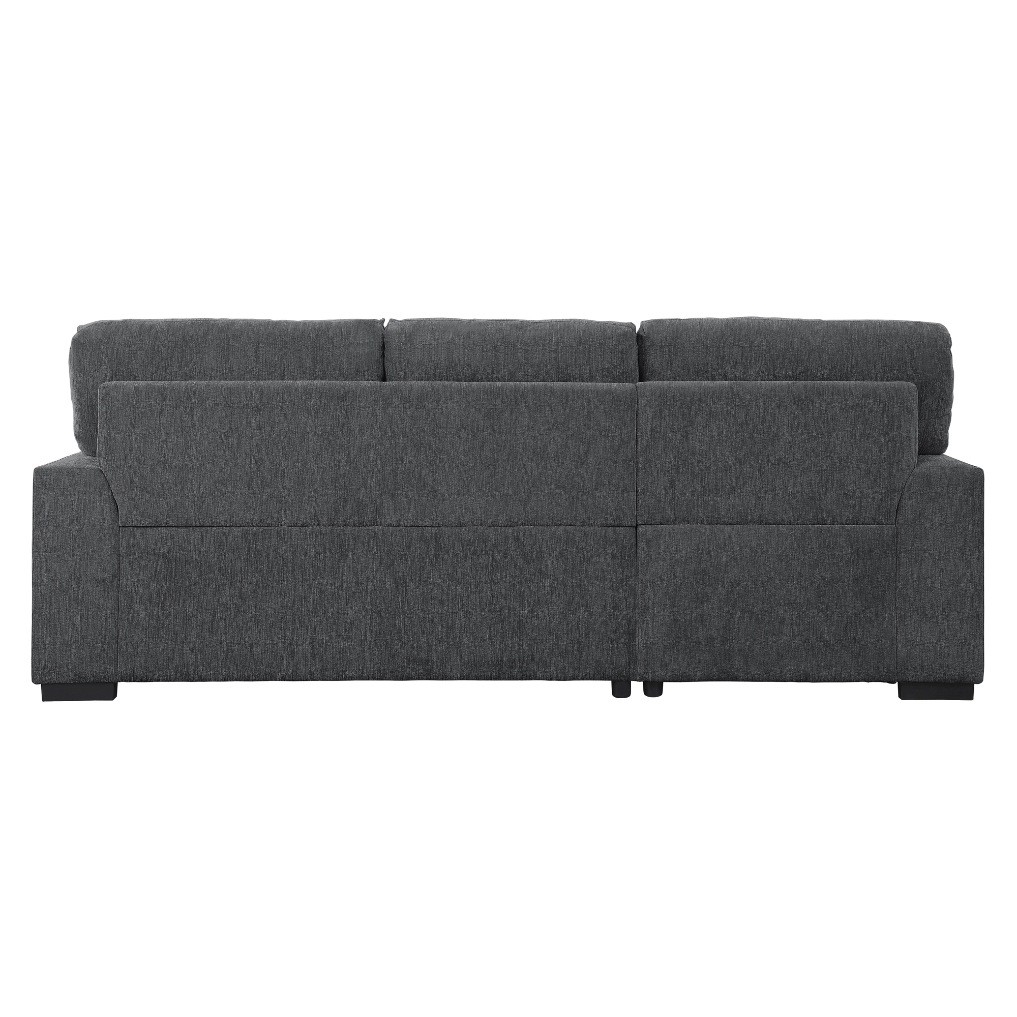 Morelia Fabric Sectional with Pull-out Bed and Hidden Storage, Left Chaise Facing