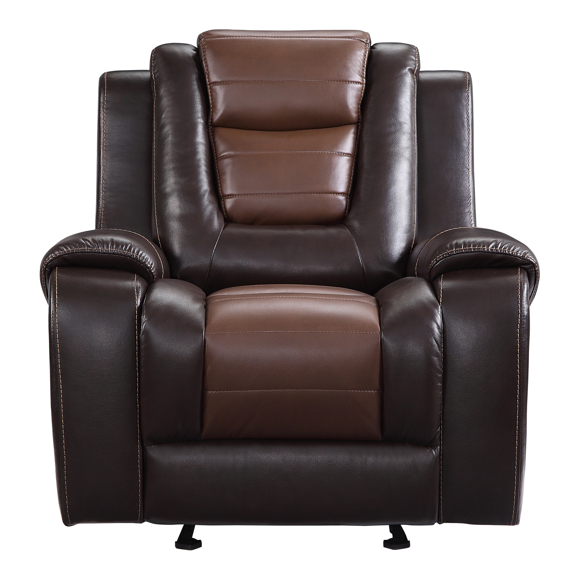 Briscoe Leatherette Glider Reclining Chair