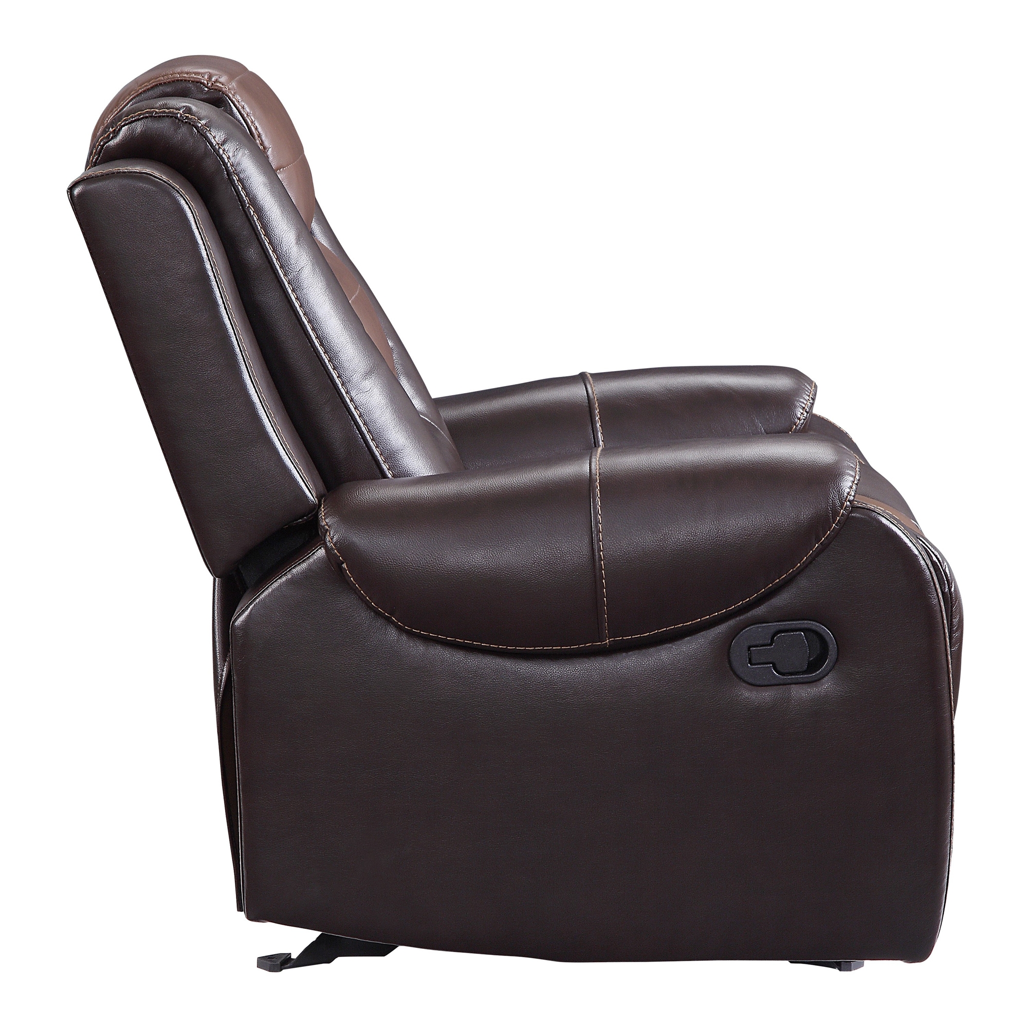 Briscoe Leatherette Glider Reclining Chair