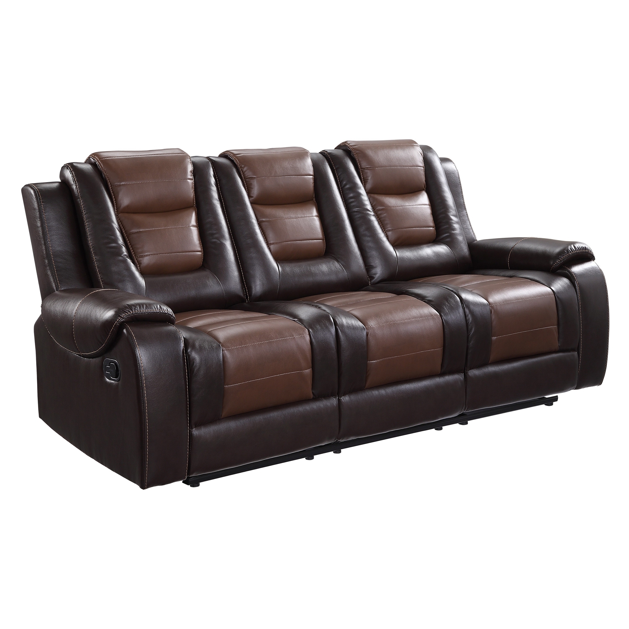 Briscoe Leatherette Reclining Living Room Set
