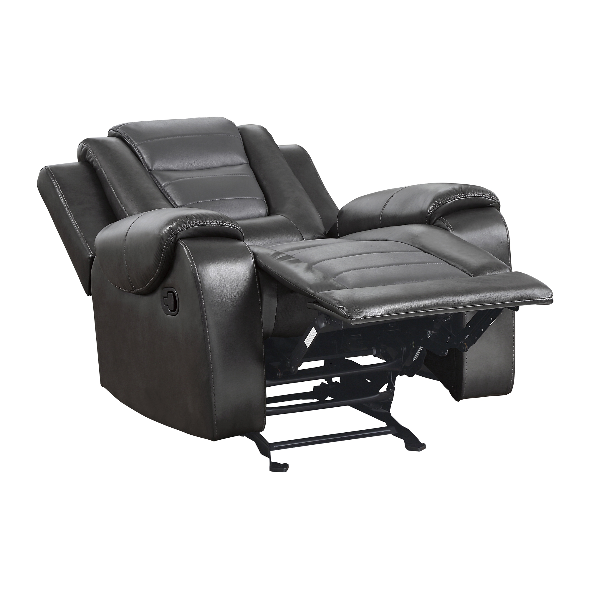 Briscoe Leatherette Glider Reclining Chair