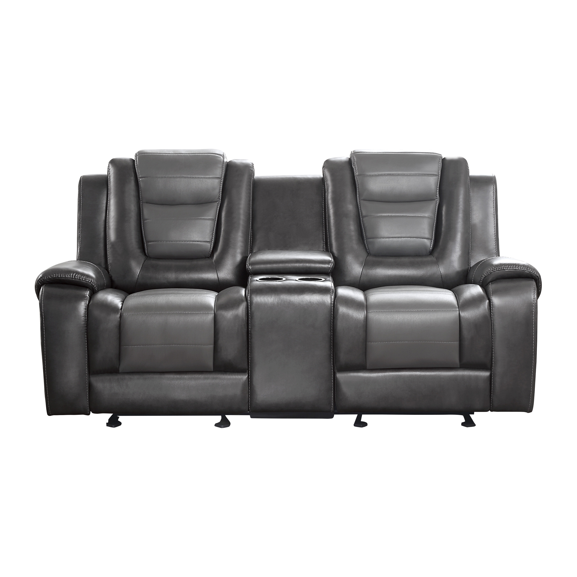 Briscoe Leatherette Reclining Living Room Set