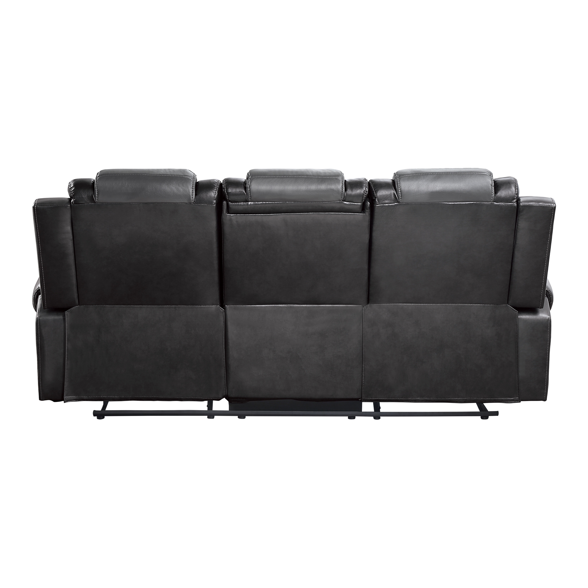Briscoe Leatherette Double Reclining Sofa