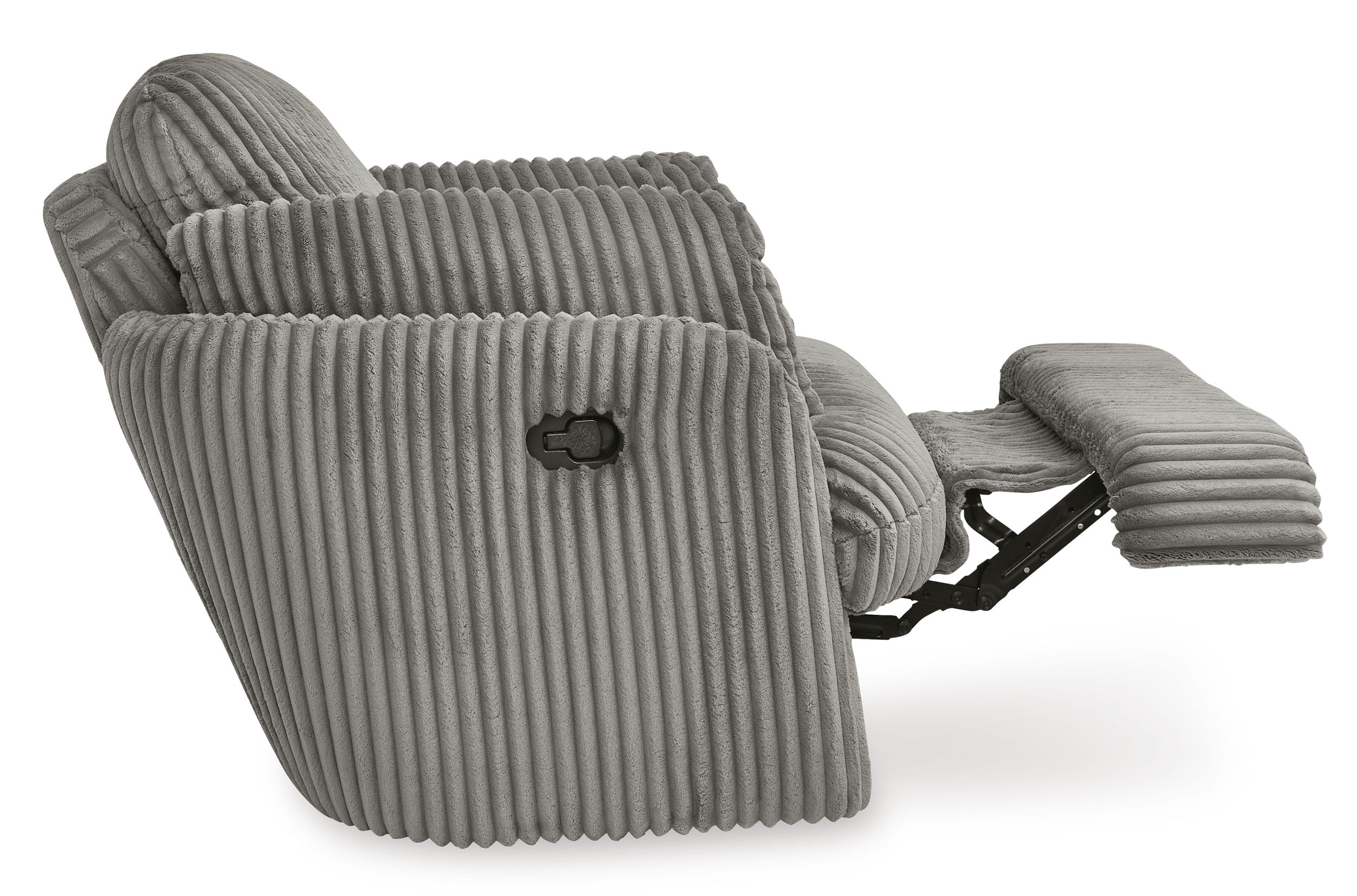 Tie-Breaker Polyester Swivel Glider Recliner