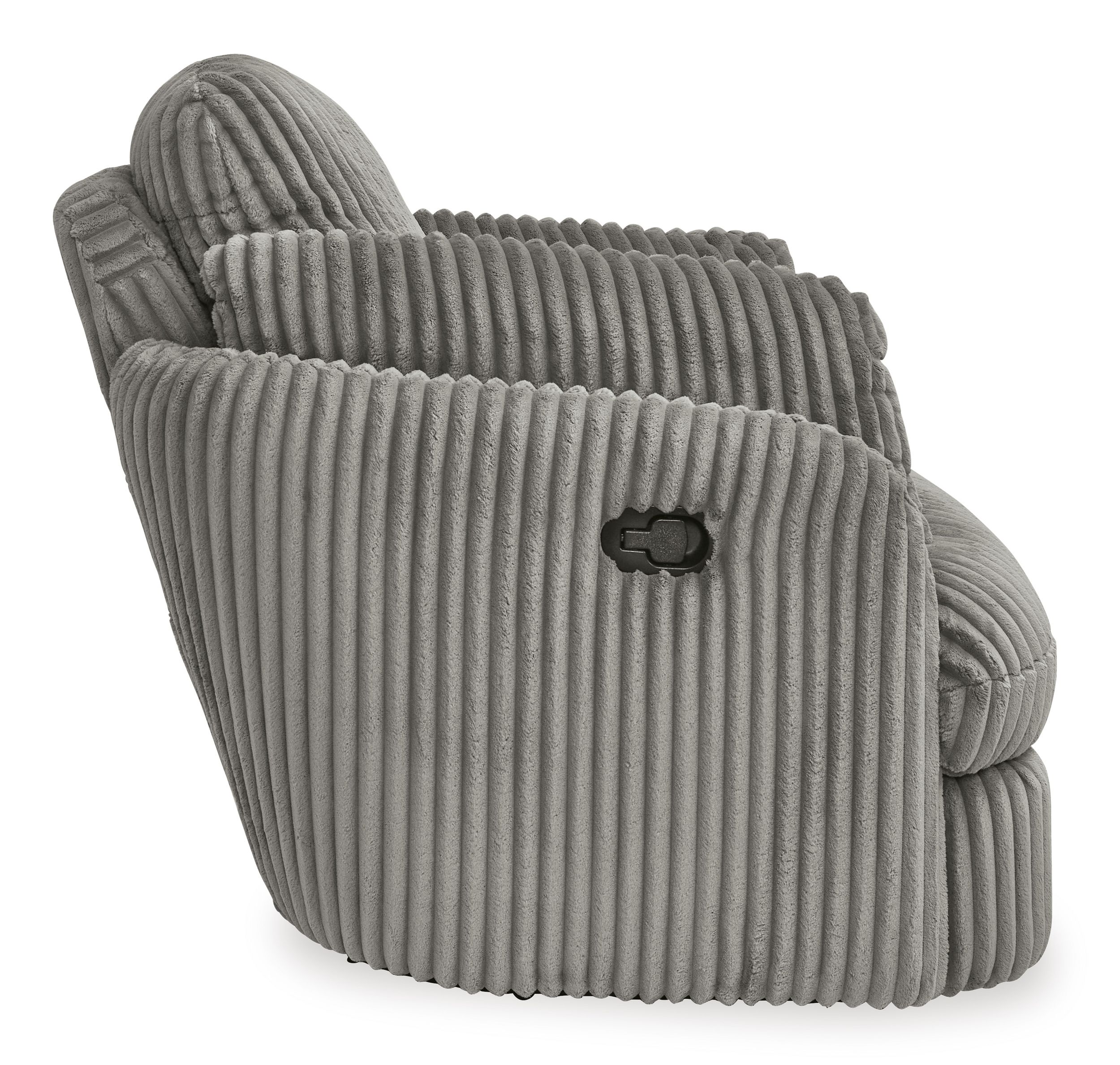 Tie-Breaker Polyester Swivel Glider Recliner
