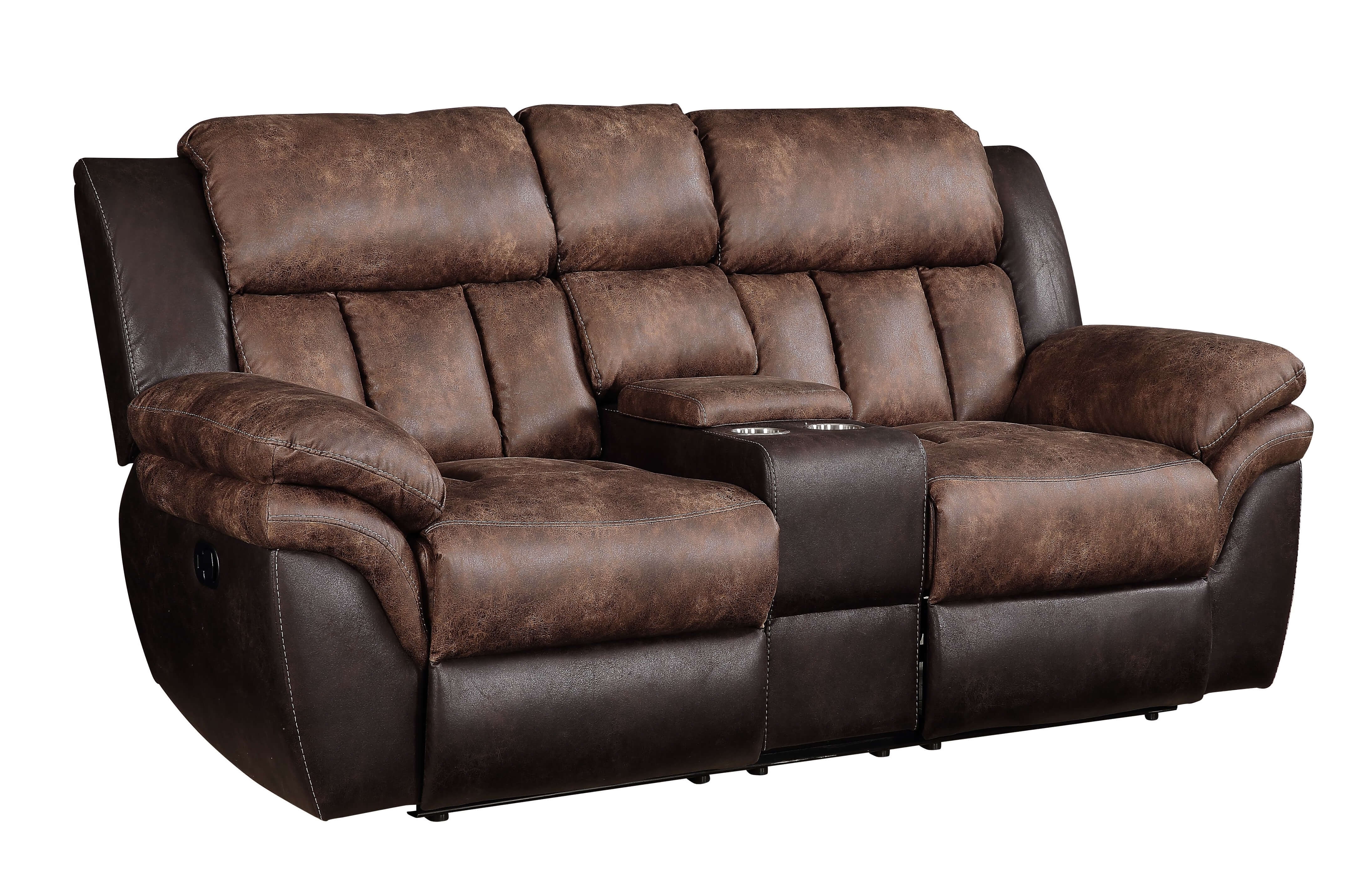 Acme-Furniture-Jaylen-38-in-Toffee-and-Espresso-Solid-Leather-2-Loveseats