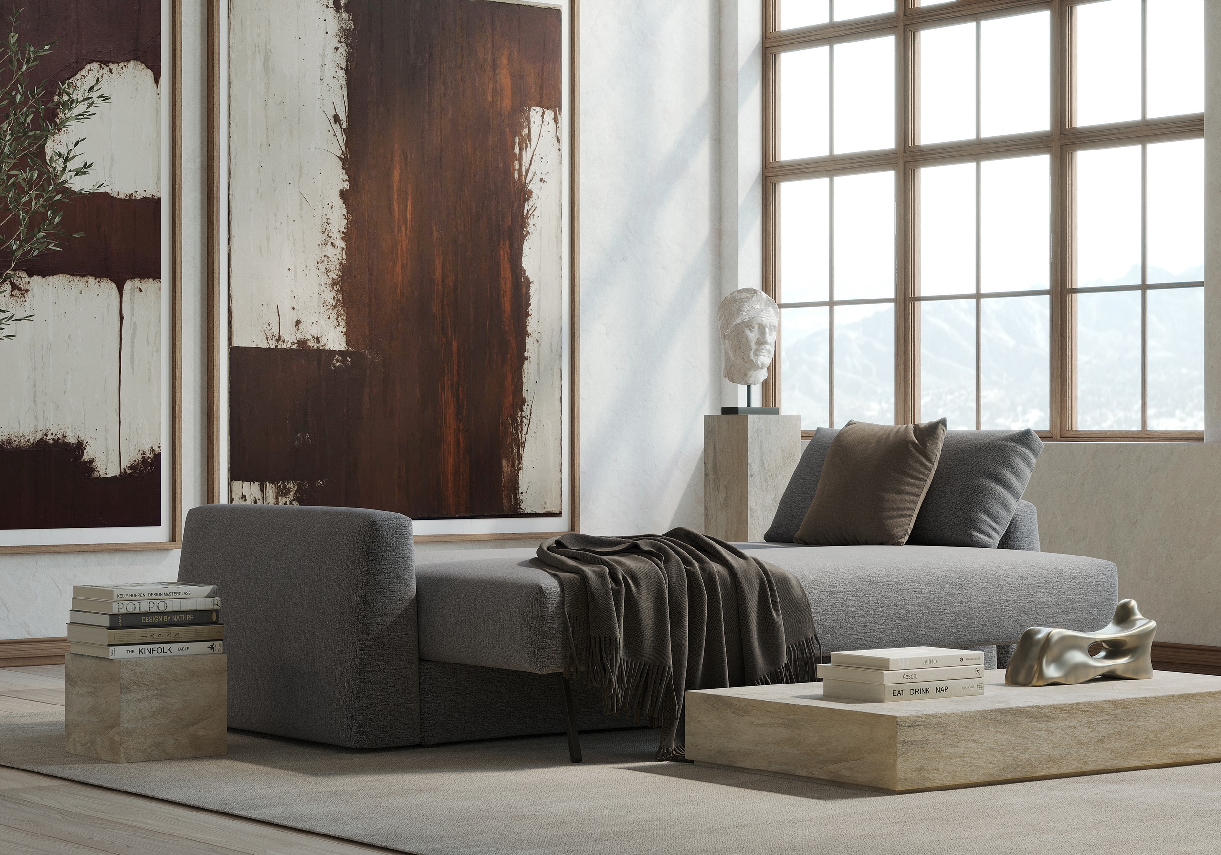 Cone Storage Sofa Bed