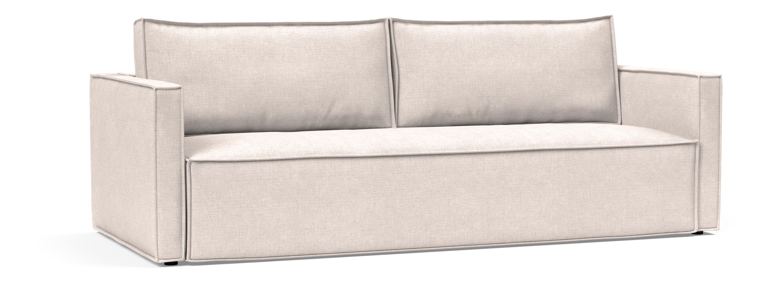Newilla Storage Sofa Bed w/ Slim Arm Rests