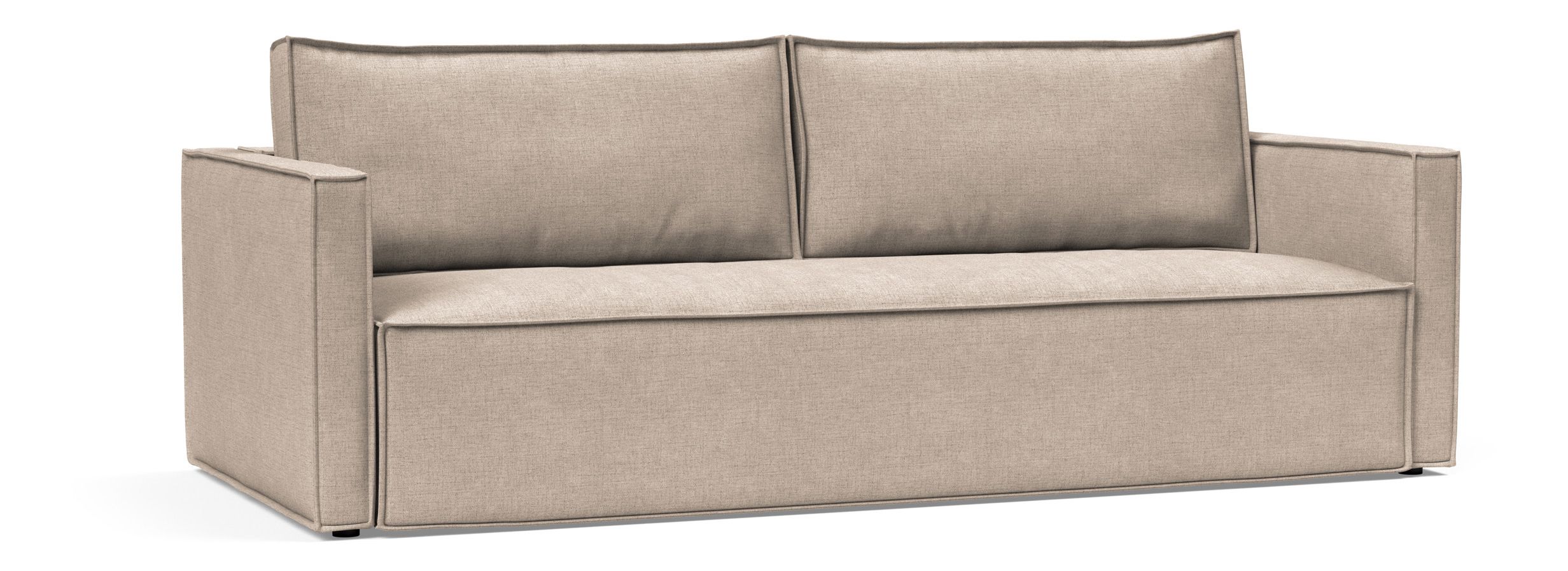 Newilla Storage Sofa Bed w/ Slim Arm Rests