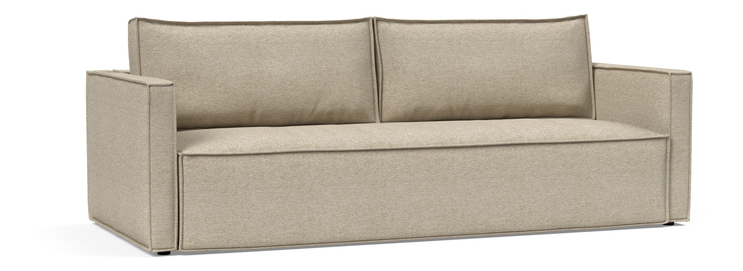 Newilla Storage Sofa Bed w/ Slim Arm Rests