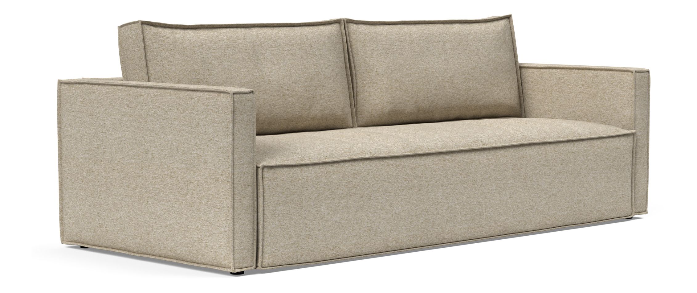 Newilla Storage Sofa Bed w/ Slim Arm Rests