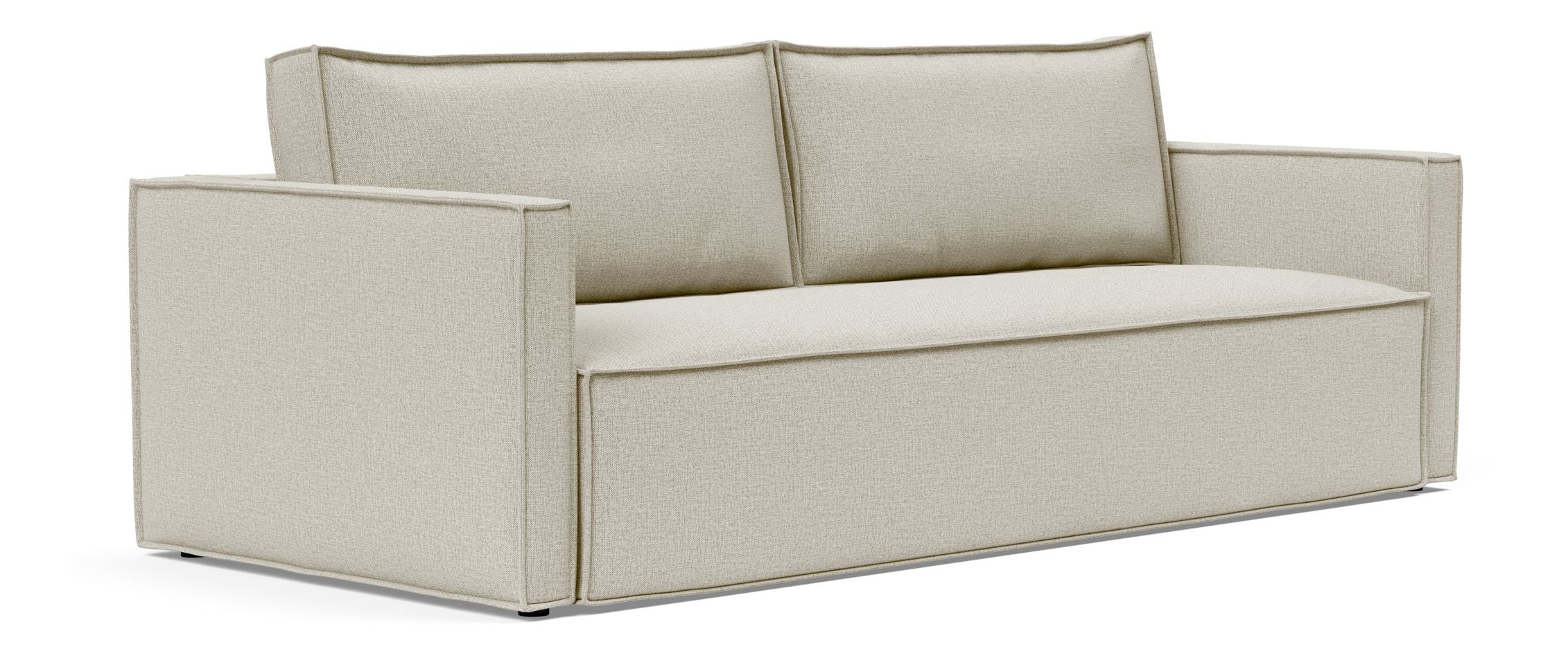Newilla Storage Sofa Bed w/ Slim Arm Rests