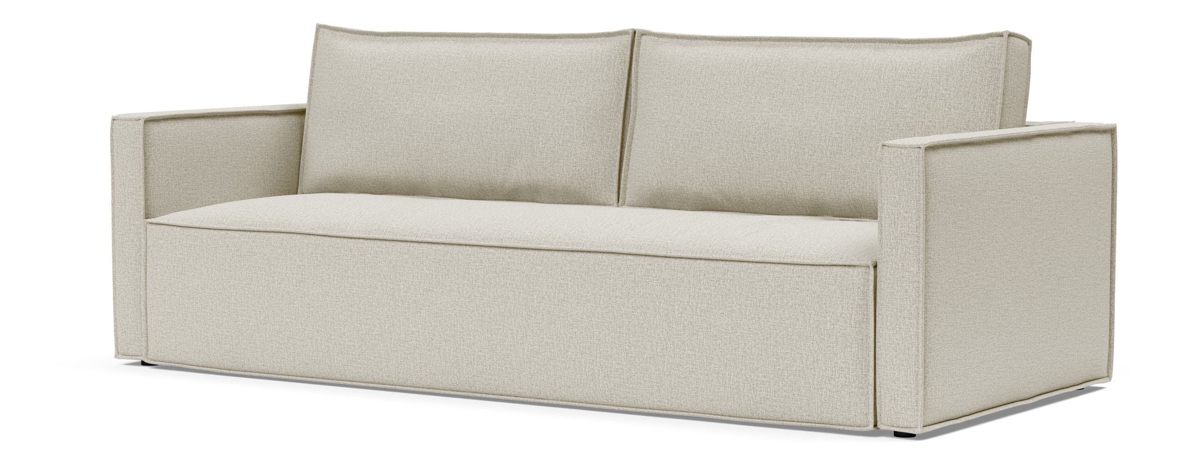 Newilla Storage Sofa Bed w/ Slim Arm Rests
