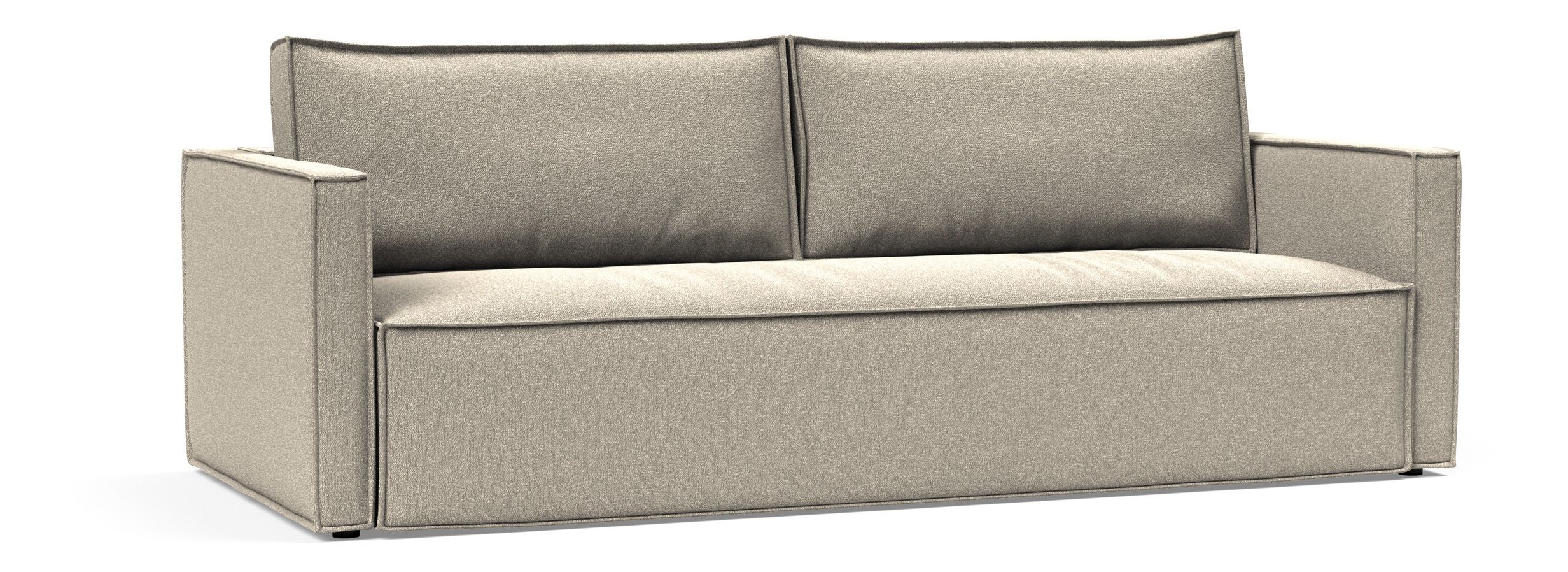 Newilla Storage Sofa Bed w/ Slim Arm Rests
