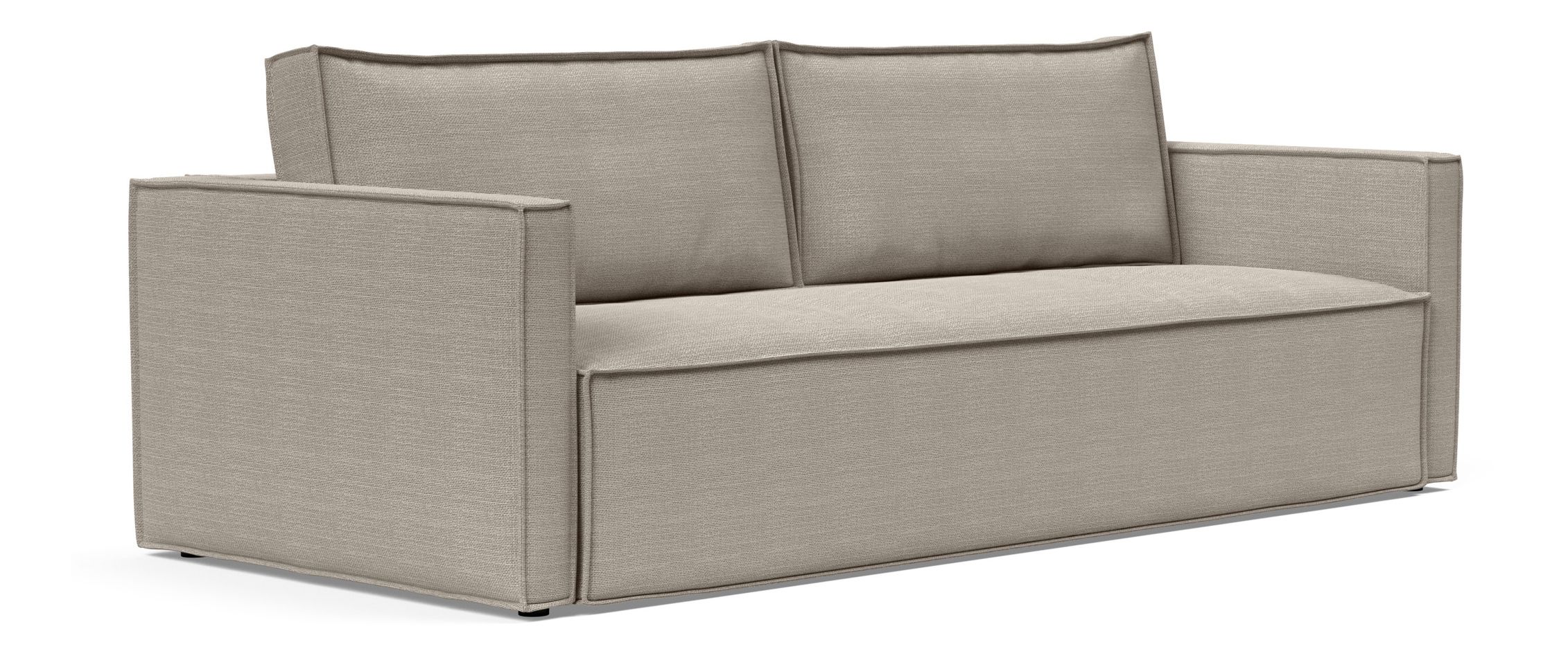 Newilla Storage Sofa Bed w/ Slim Arm Rests