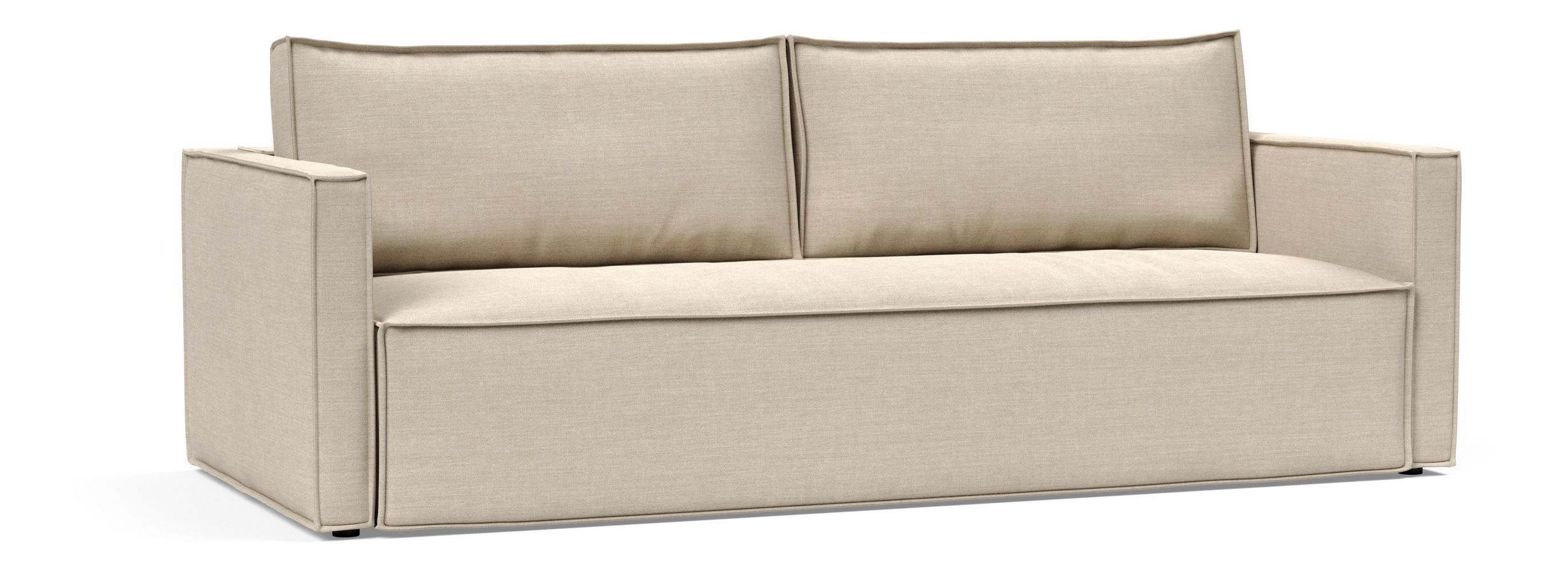 Newilla Storage Sofa Bed w/ Slim Arm Rests