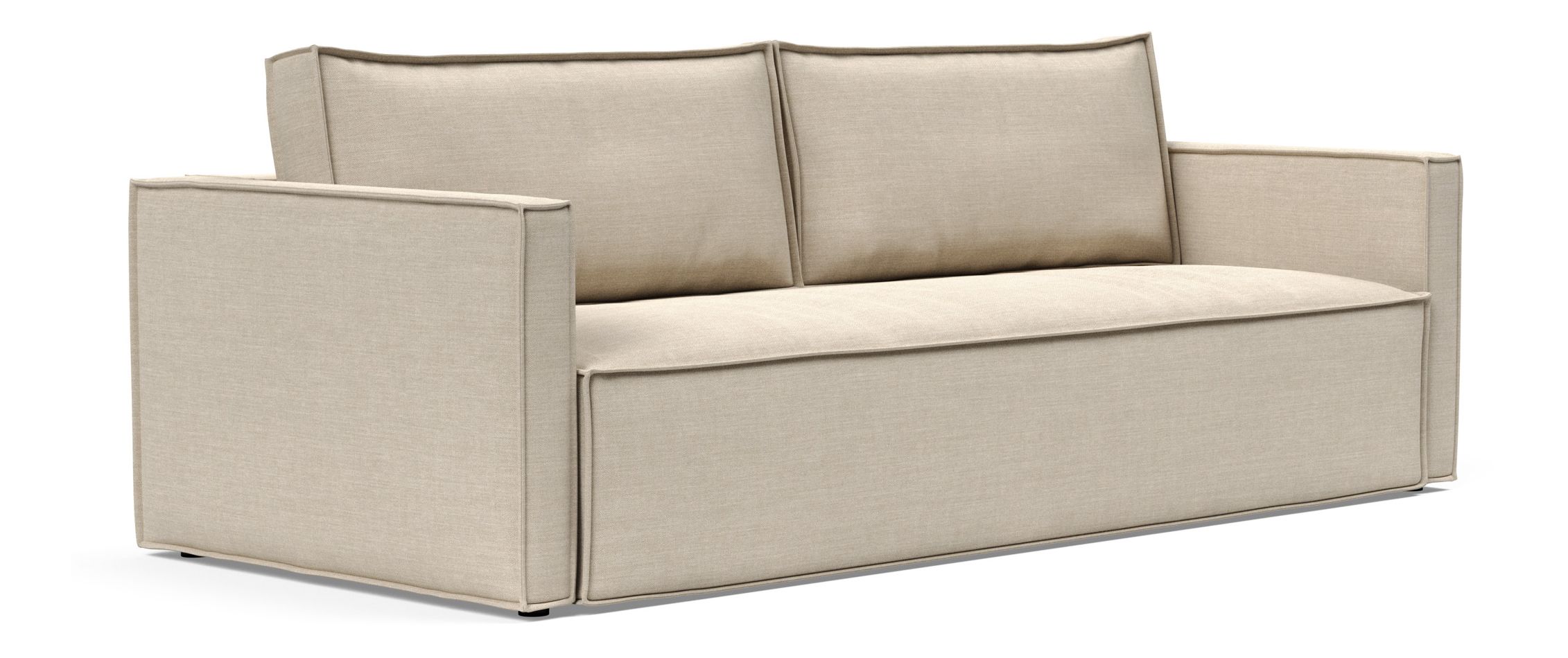 Newilla Storage Sofa Bed w/ Slim Arm Rests