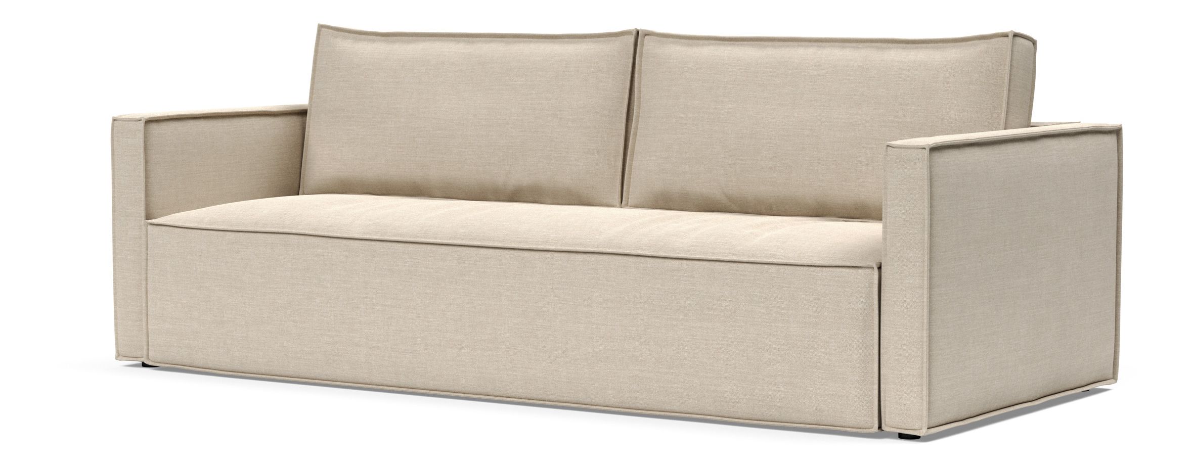 Newilla Storage Sofa Bed w/ Slim Arm Rests